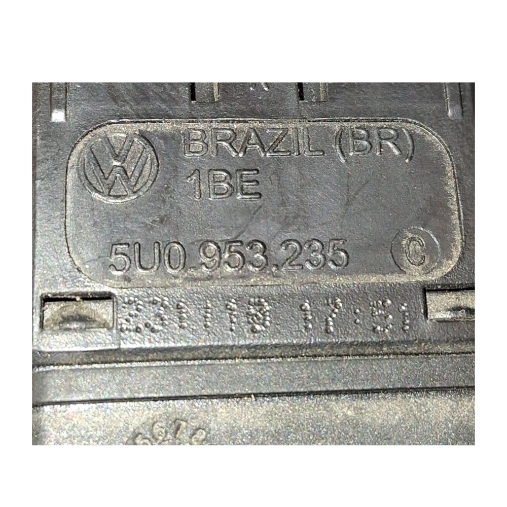 Botão Pisca Alerta Interruptor Vw Voyage 1.6 2010 5u0953235 Preto 6