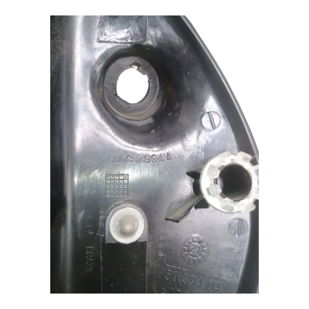 Moldura Interna Retrovisor Direito Vw Voyage 2022 5u0837994a Preto 4