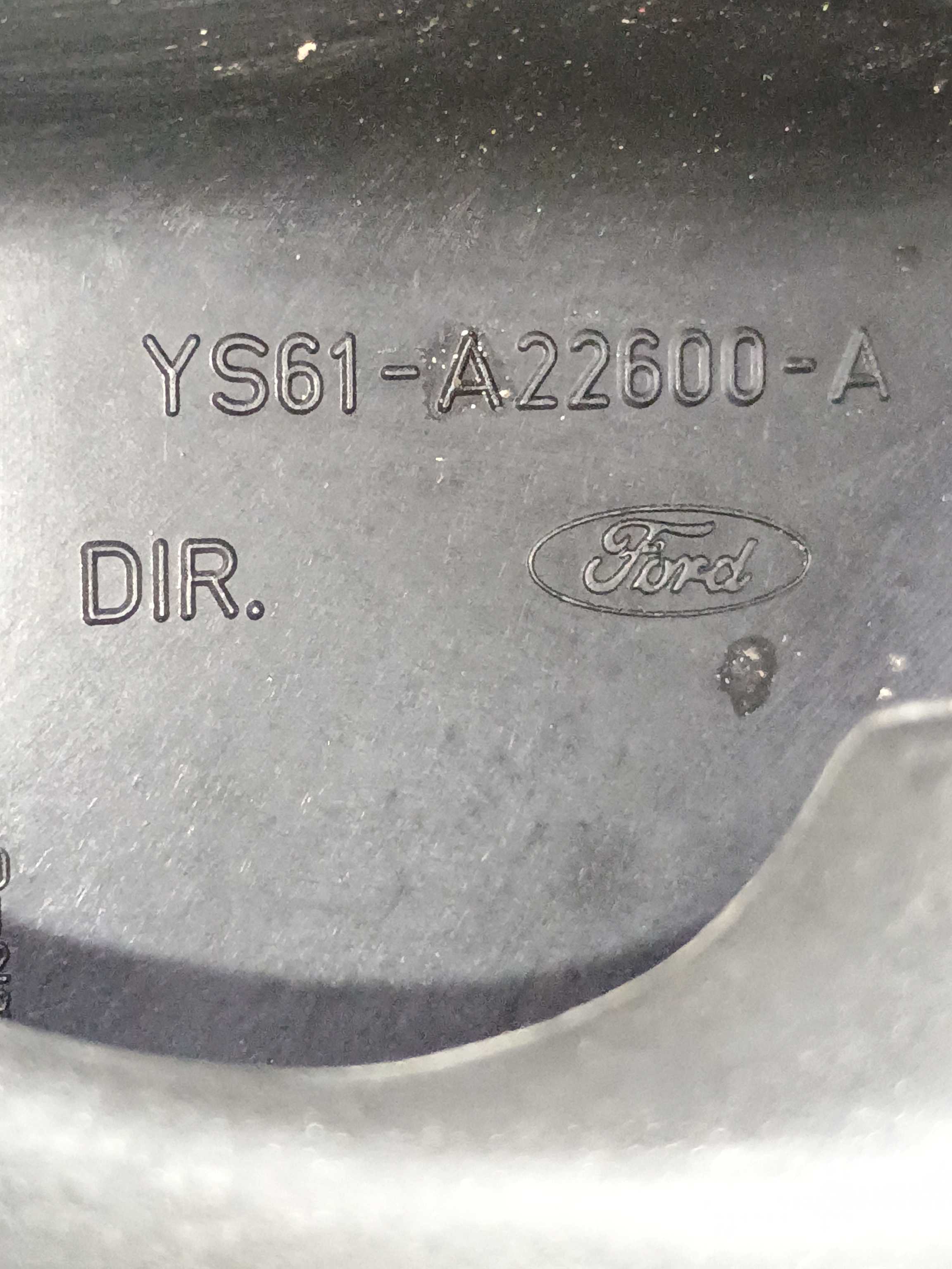 Maçaneta Interna Porta Diant Direita Ford Courier 1997/2006 Preto Dianteira 3