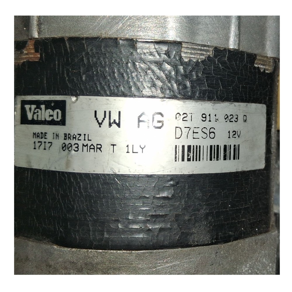 Motor Partida 1.0 1.6 Vw Fox Gol Saveiro Voyage 2010 A 2014 6