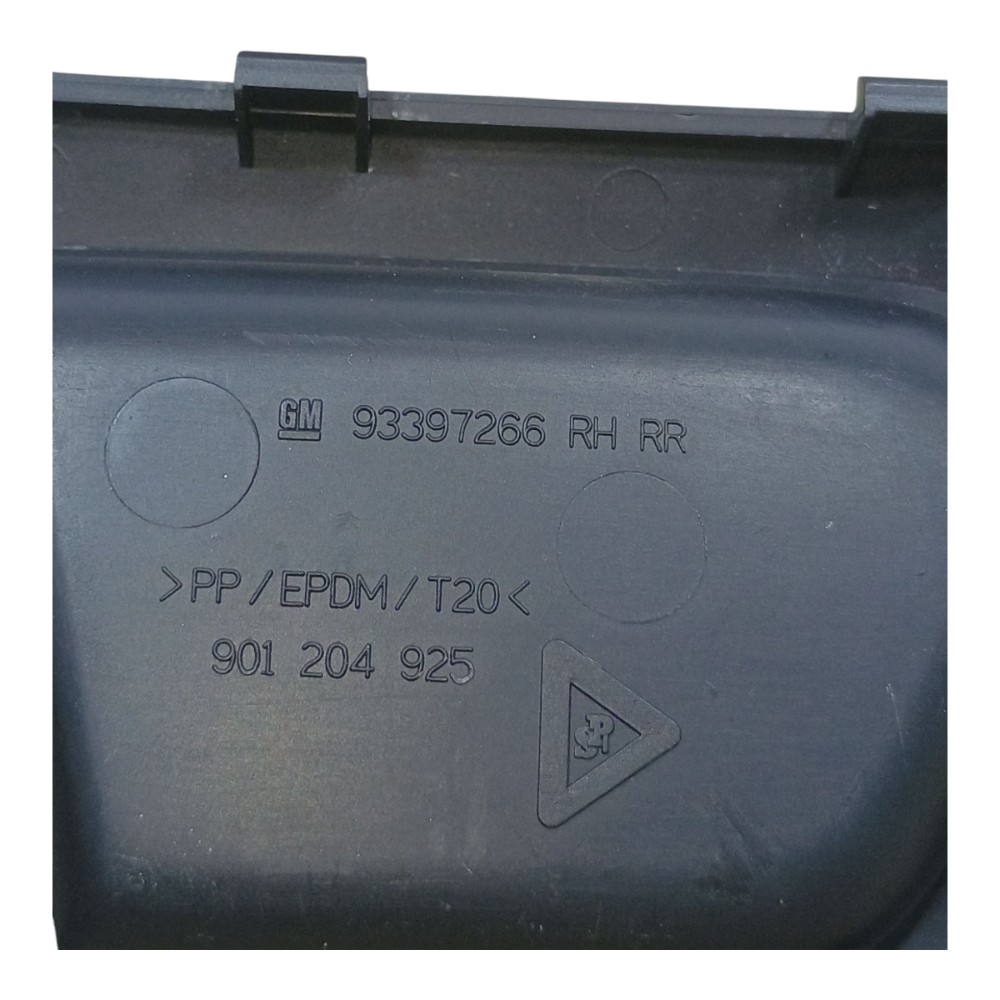 Moldura Maçaneta Porta Direita Gm Meriva 2003 A 2012 Detalhe Dianteira/traseira 6