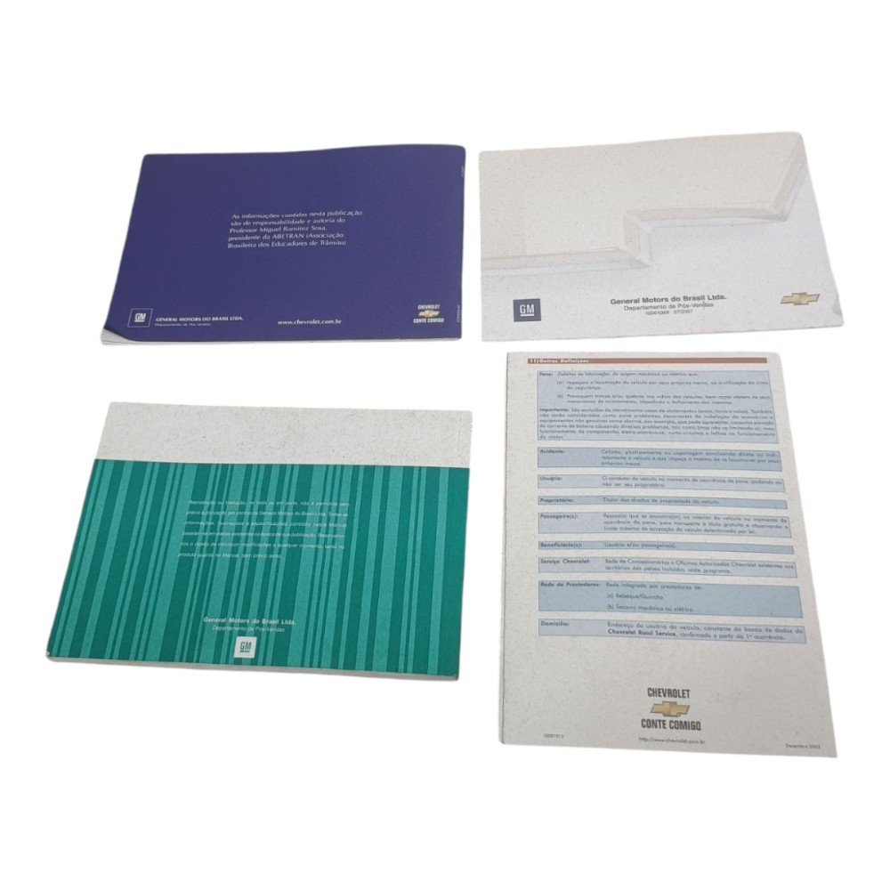 Manual Instruções Gm Corsa 2008 2