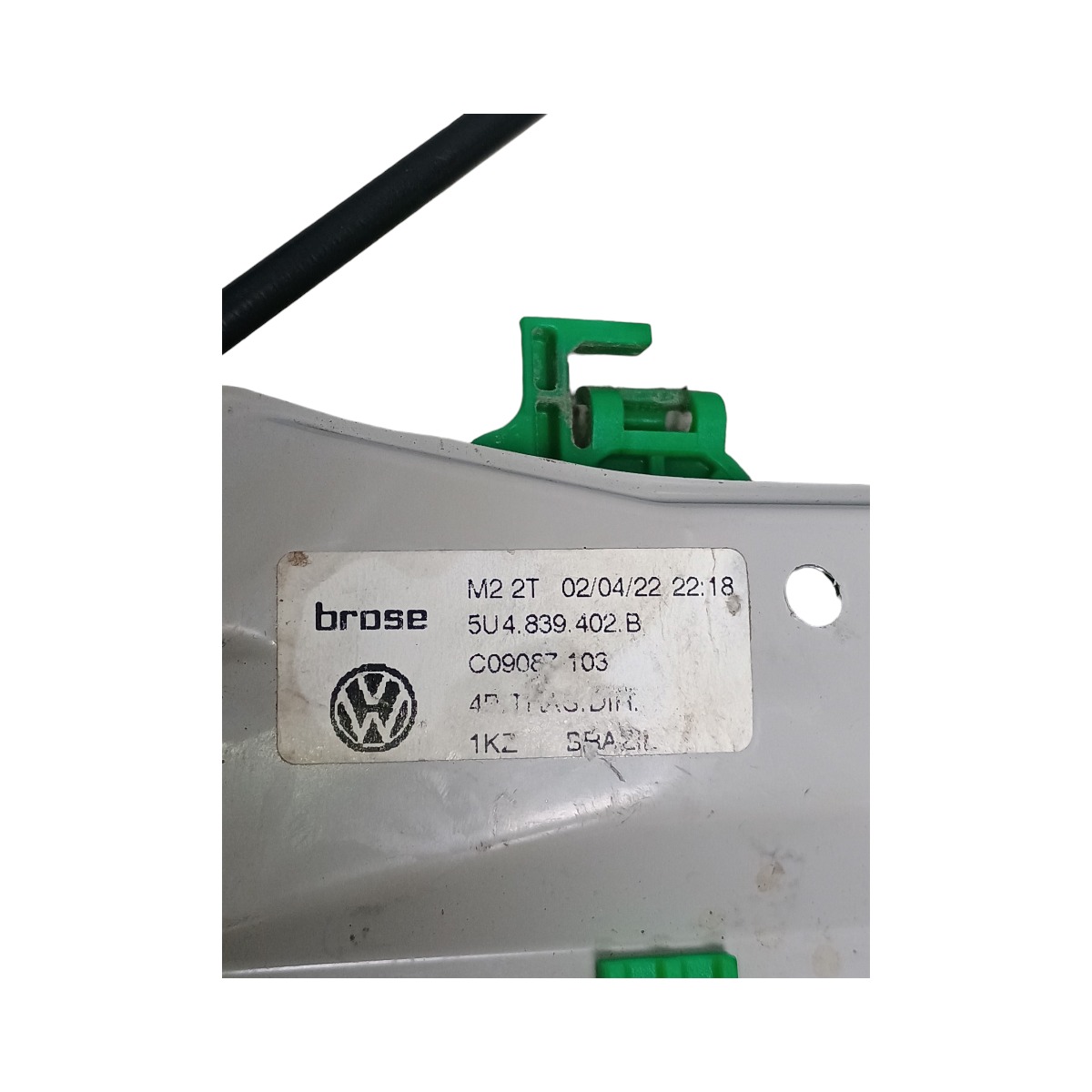 Máquina Vídro Manual Traseiro Direito Vw Gol Mpi 2022 3