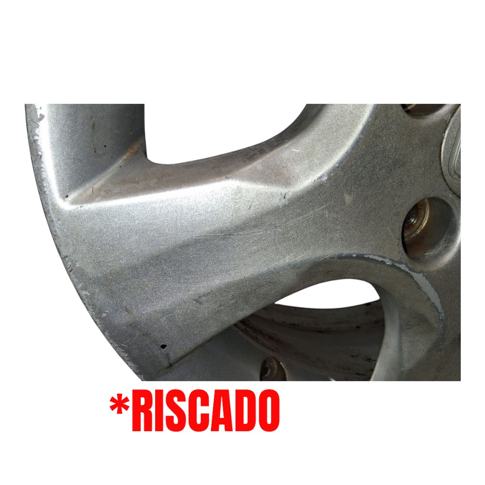 Roda Aro 15 Fit Xl 2010 *detalhes Prata Prata 7