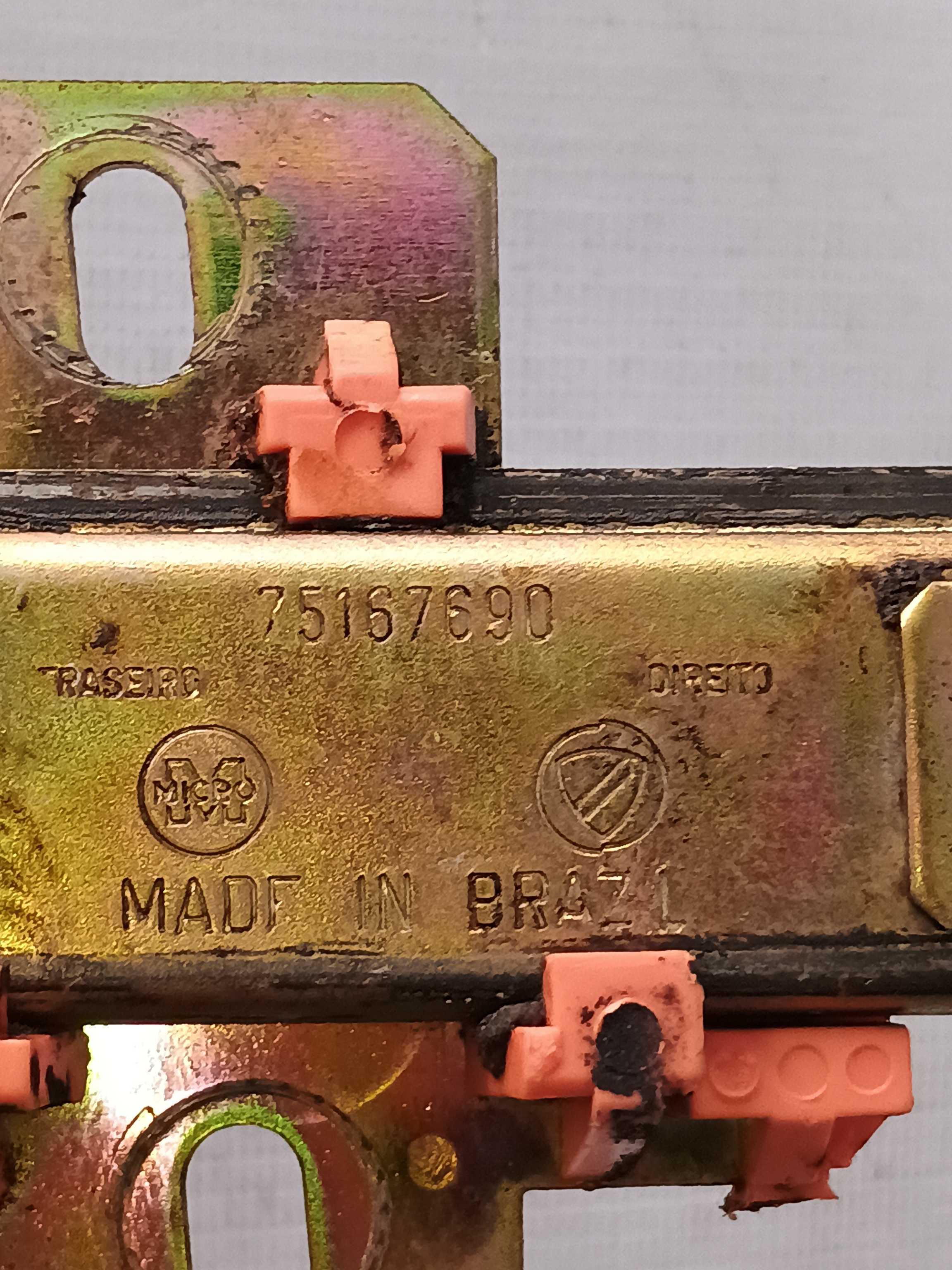 Máquina Vidro Manual Tras Direito Fiat Uno 1995 75167690 3