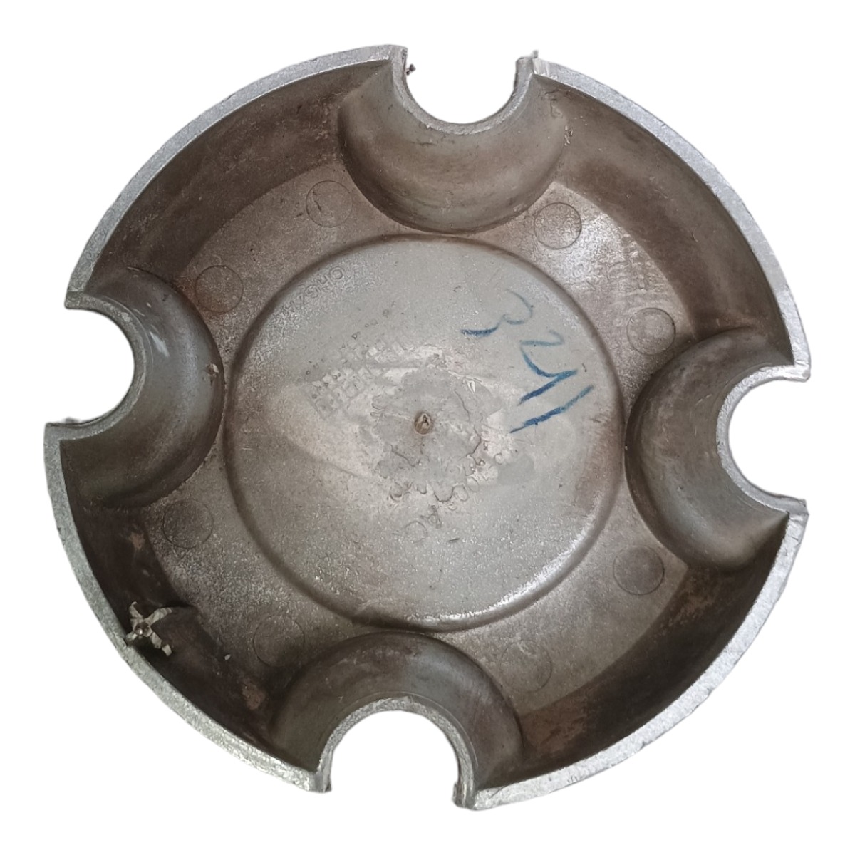 Calota Central Ford Ecosport Fiesta 2003 À 2012 2n151000ac Prata 4