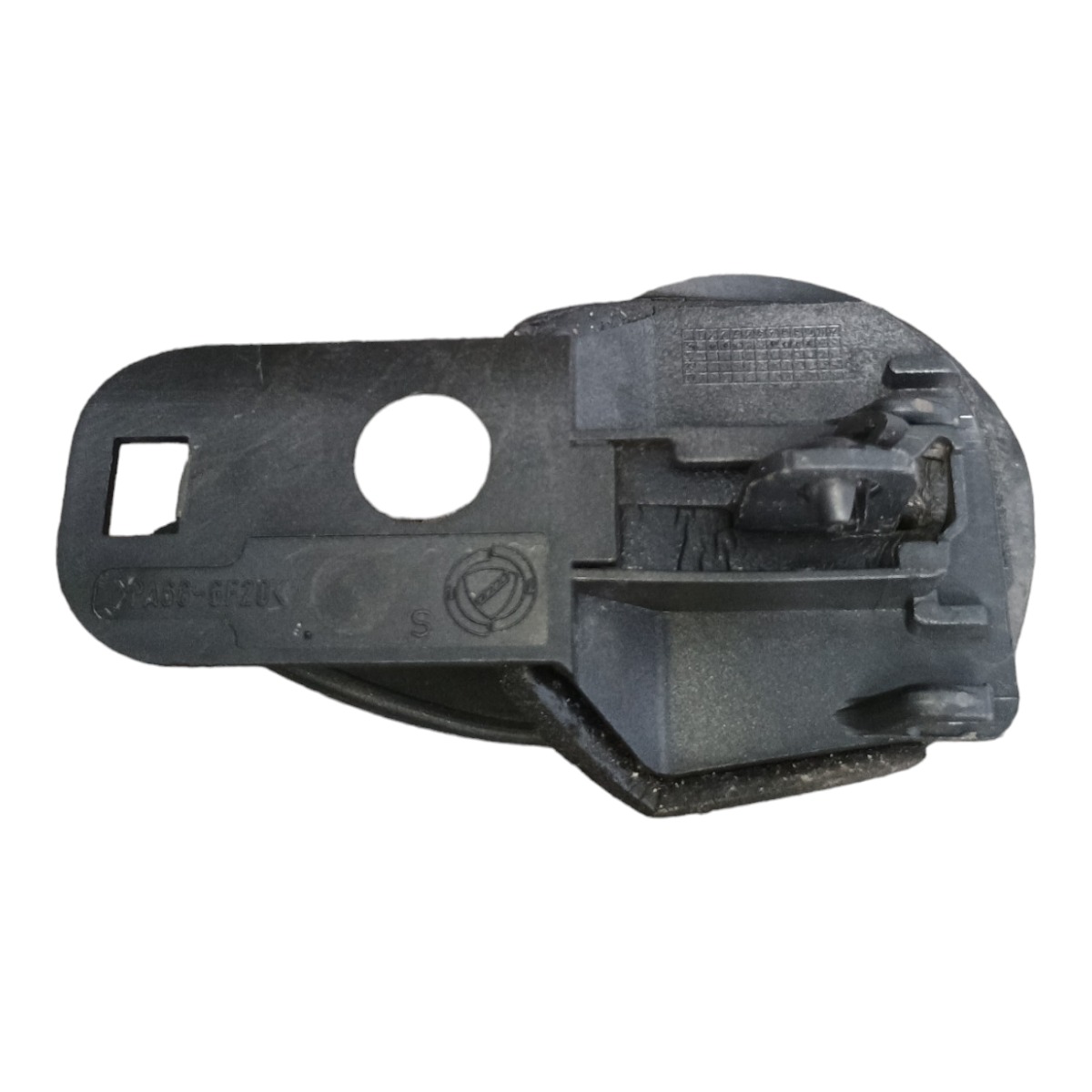 Maçaneta Interna Porta Traseira Esquerda Fiat Palio 1997 Preto Traseira 2