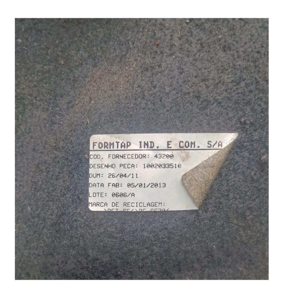 Forro Direito Porta Malas Fiat Idea Attractive 1.4 2013 4
