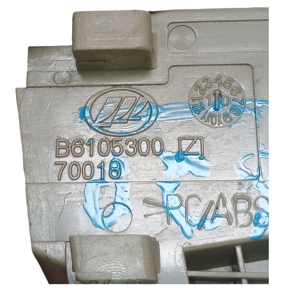 Maçaneta Interna Porta Tras Esquerda Lifan 620 2009 À 2012 Prata Dianteira 7