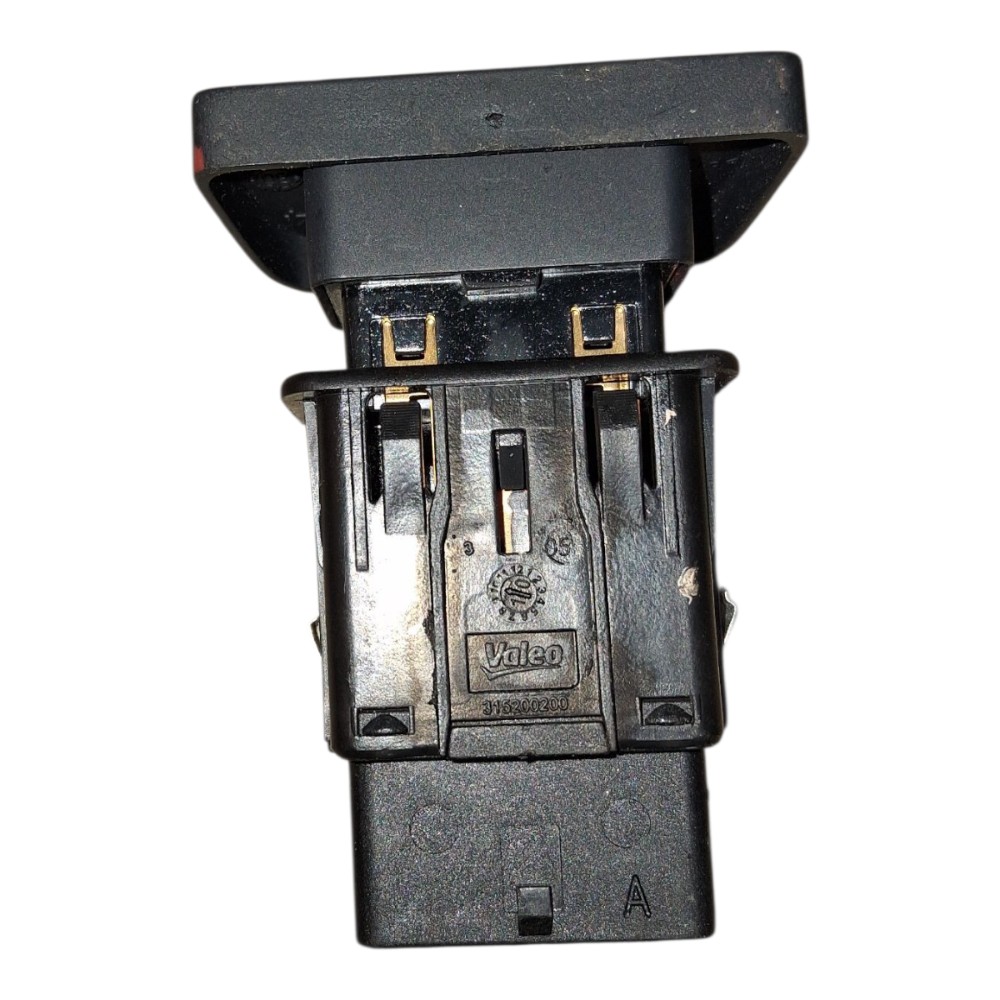 Botão Pisca Alerta Interruptor Vw Voyage 1.6 2010 5u0953235 Preto 5