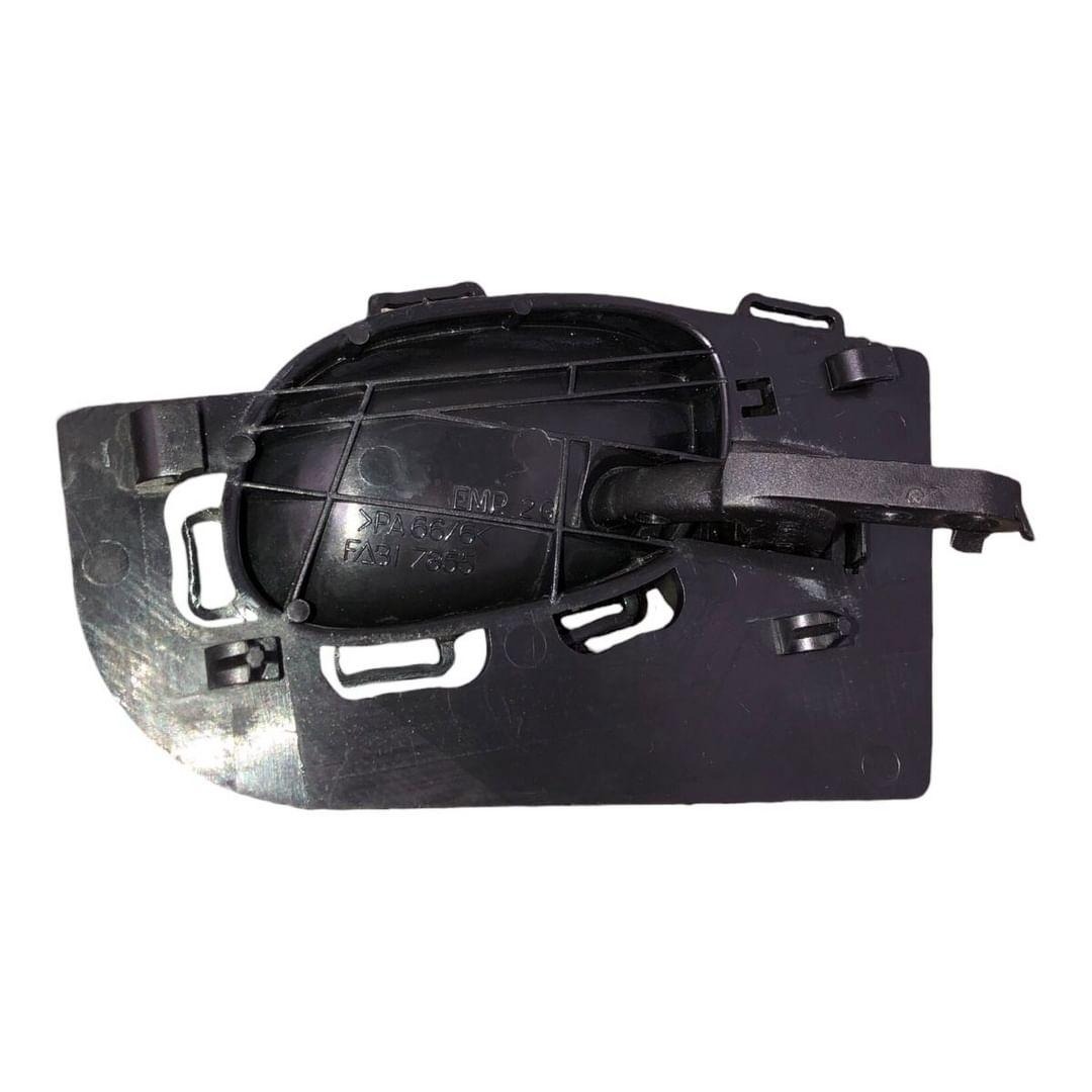 Maçaneta Interna Lado Esquerdo Peugeot 206 207 1998 A 2015 Preto Dianteira/traseira 2