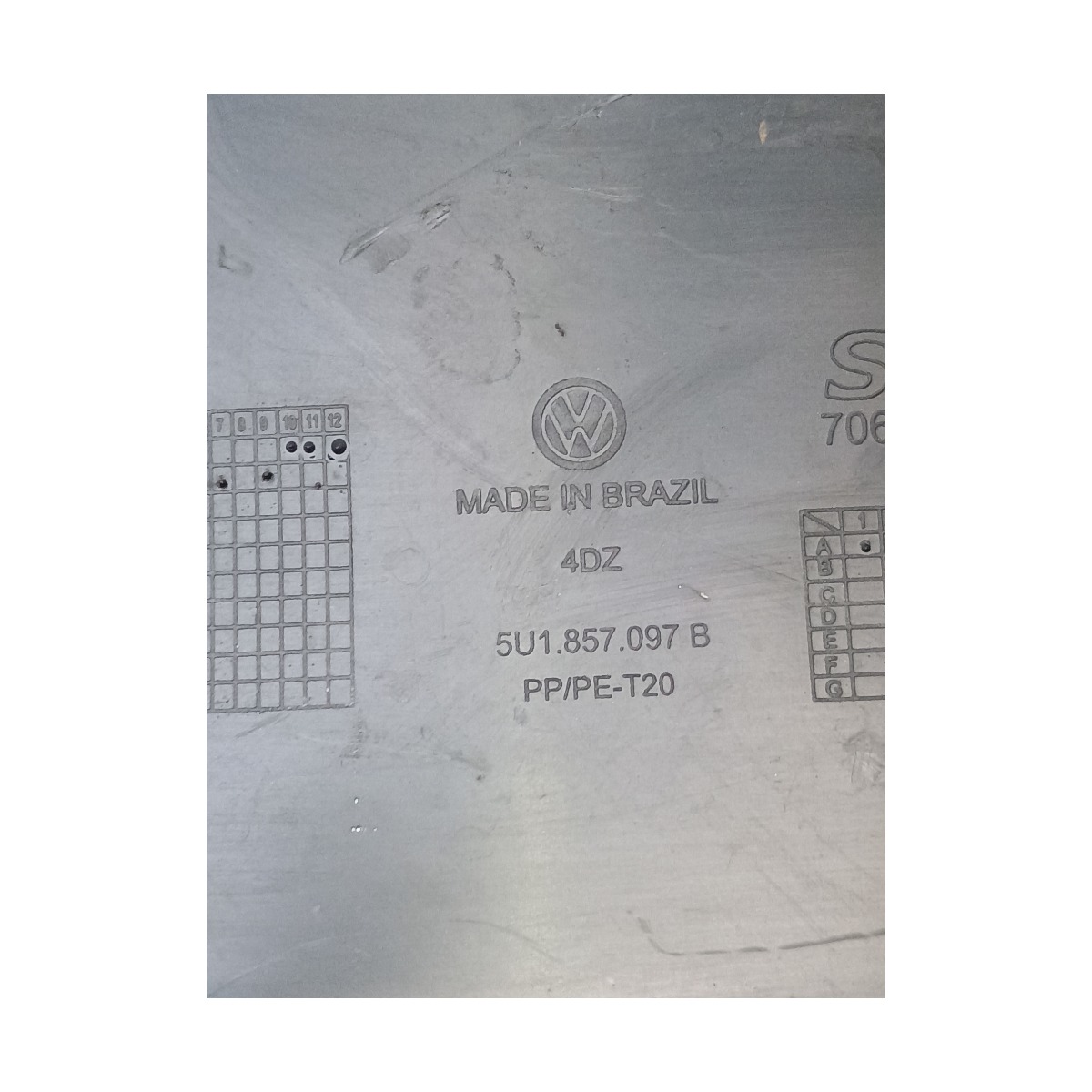 Porta Luvas Vw Gol 2017 À 2023 5u1857097b 6