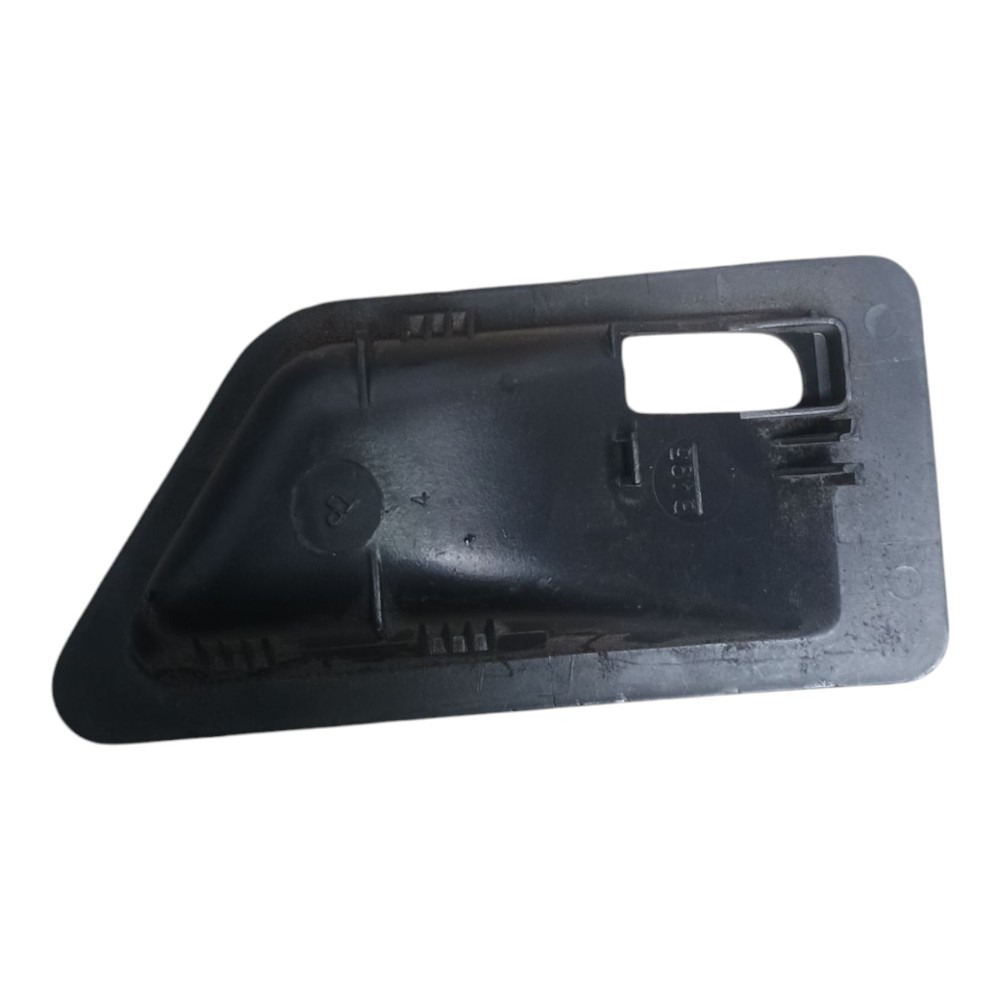 Moldura Maçaneta Interna Porta Tras Dir Fiat Tipo 1993/1997 Preto Traseira 2