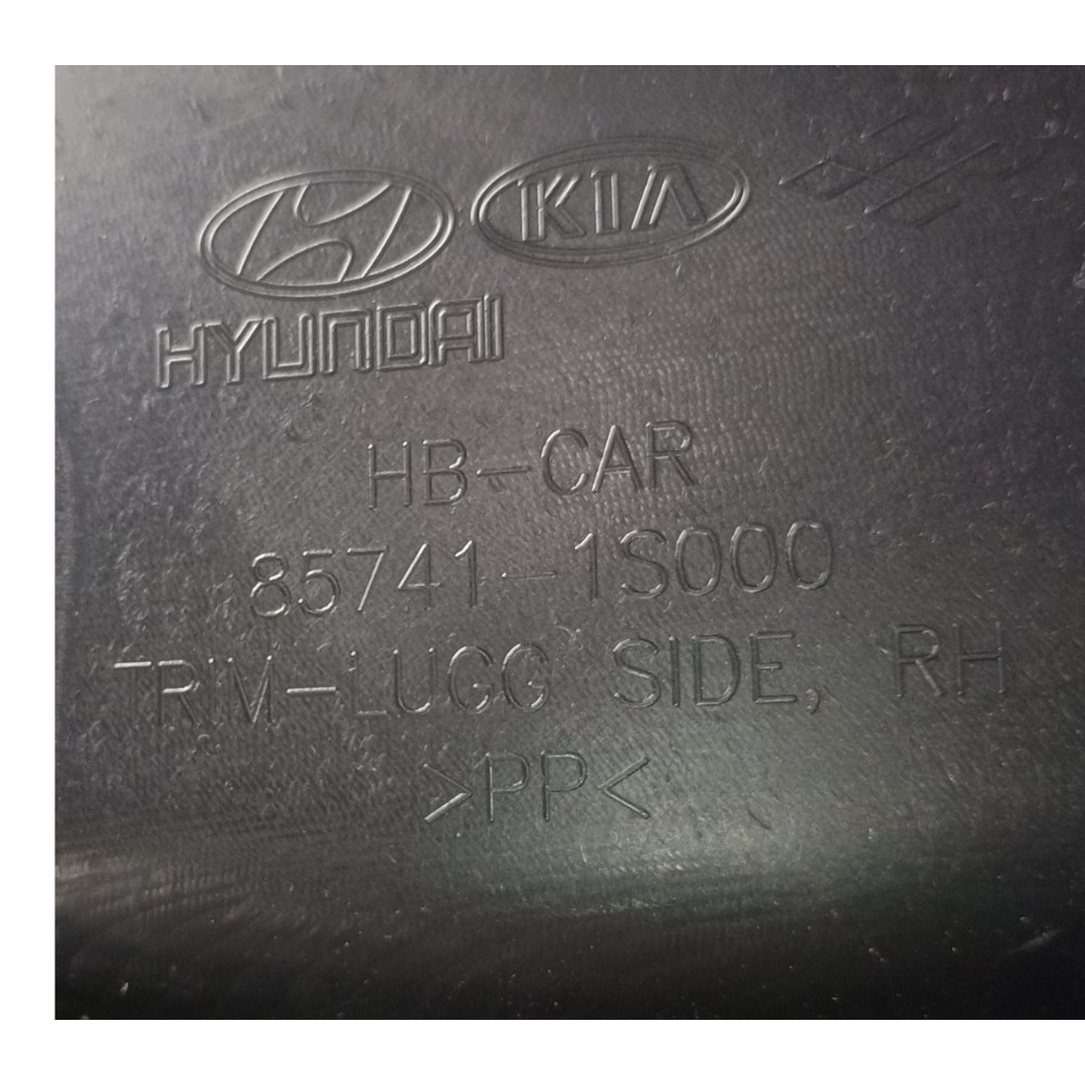 Forro Direito Porta Malas Hyundai Hb20 2018 857411s000 5