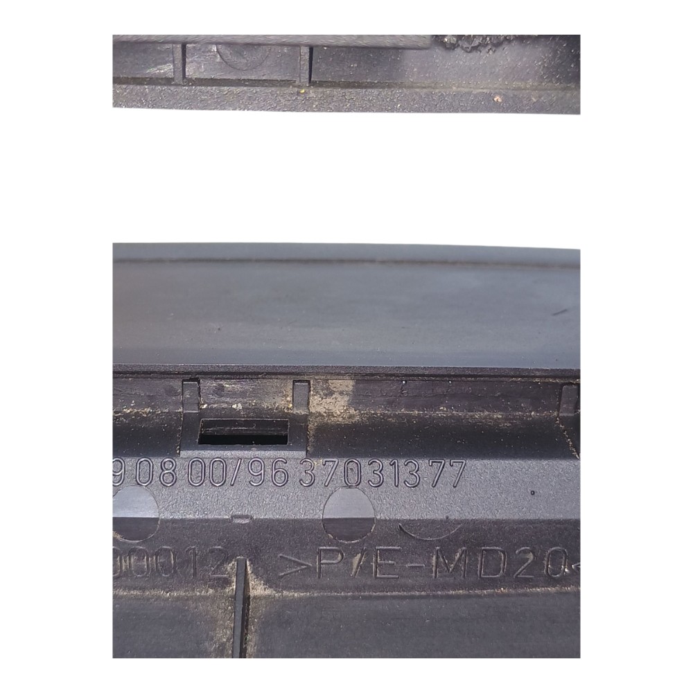 Moldura Computador Bordo Relógio Painel Peugeot 307 2006 6
