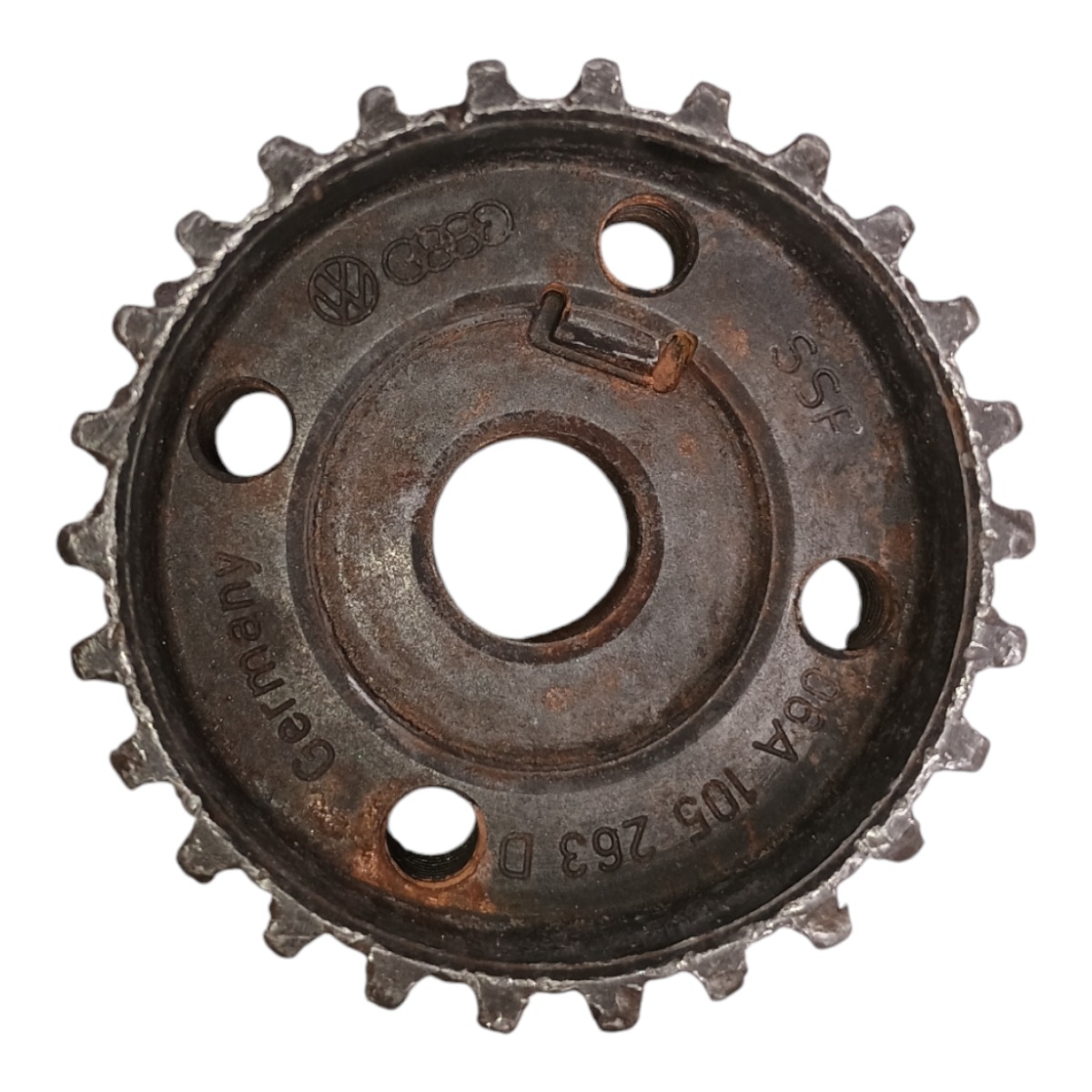 Polia Virabrequim Vw Jetta Audi A3 1999 A 2005 06a105263d 3