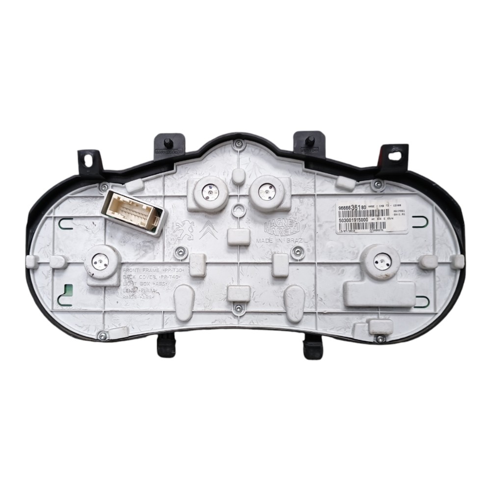 Painel Instrumento Peugeot 207 automatico 2010  Preto 5