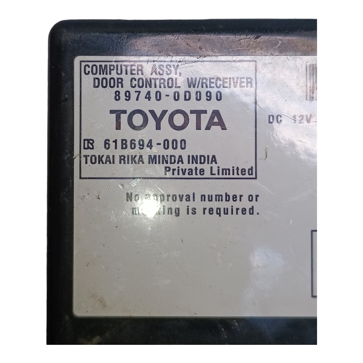 Módulo Conforto Toyota Etios 2013 897400d090 4