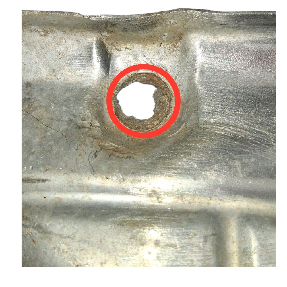 Defletor Calor Escape Gol Parati 1994 A 2006 *detalhe 6