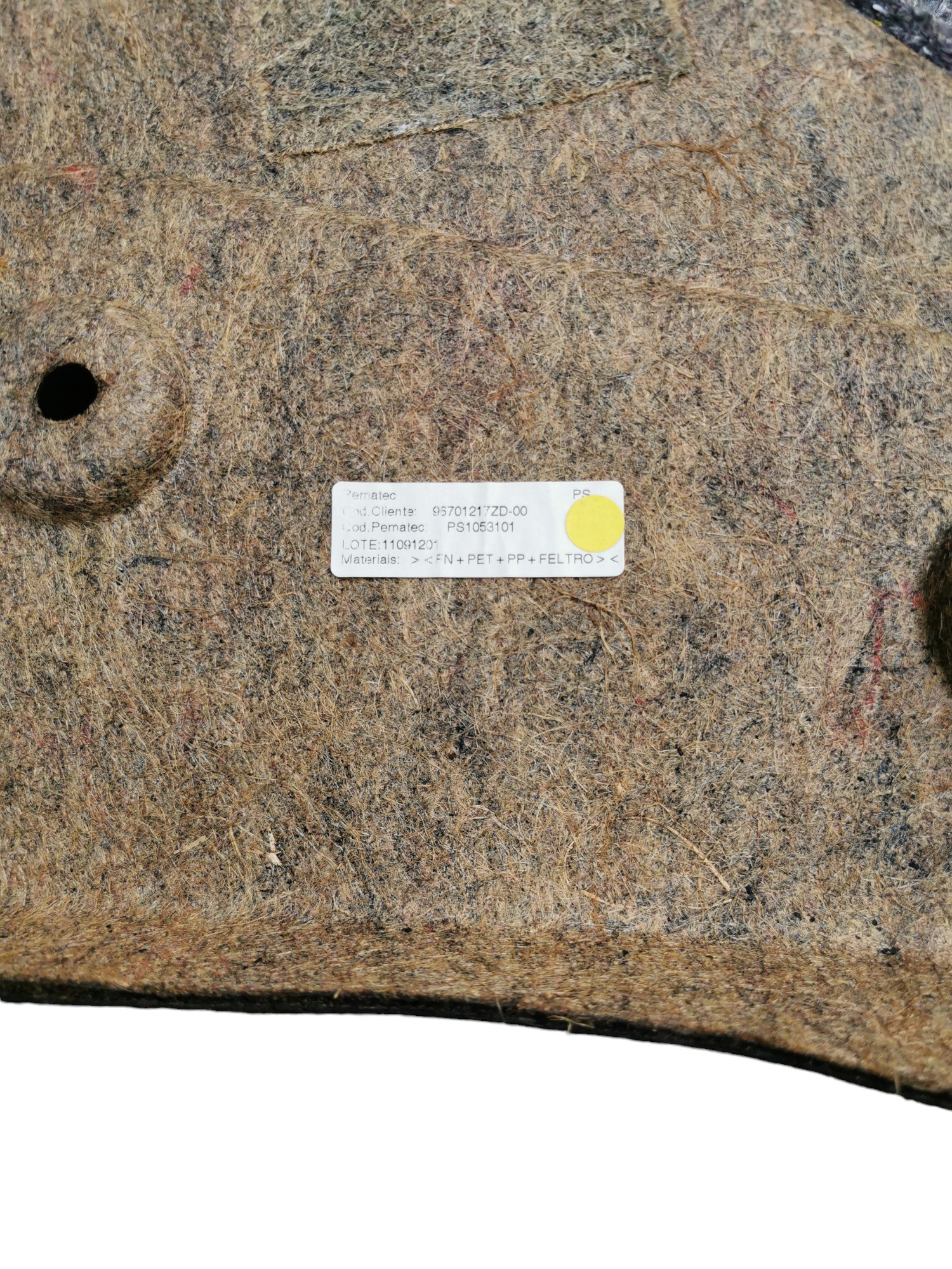 Forro Portamalas Esquerdo Citroen C3 Picasso 2012 Ps1053101 Q1 4