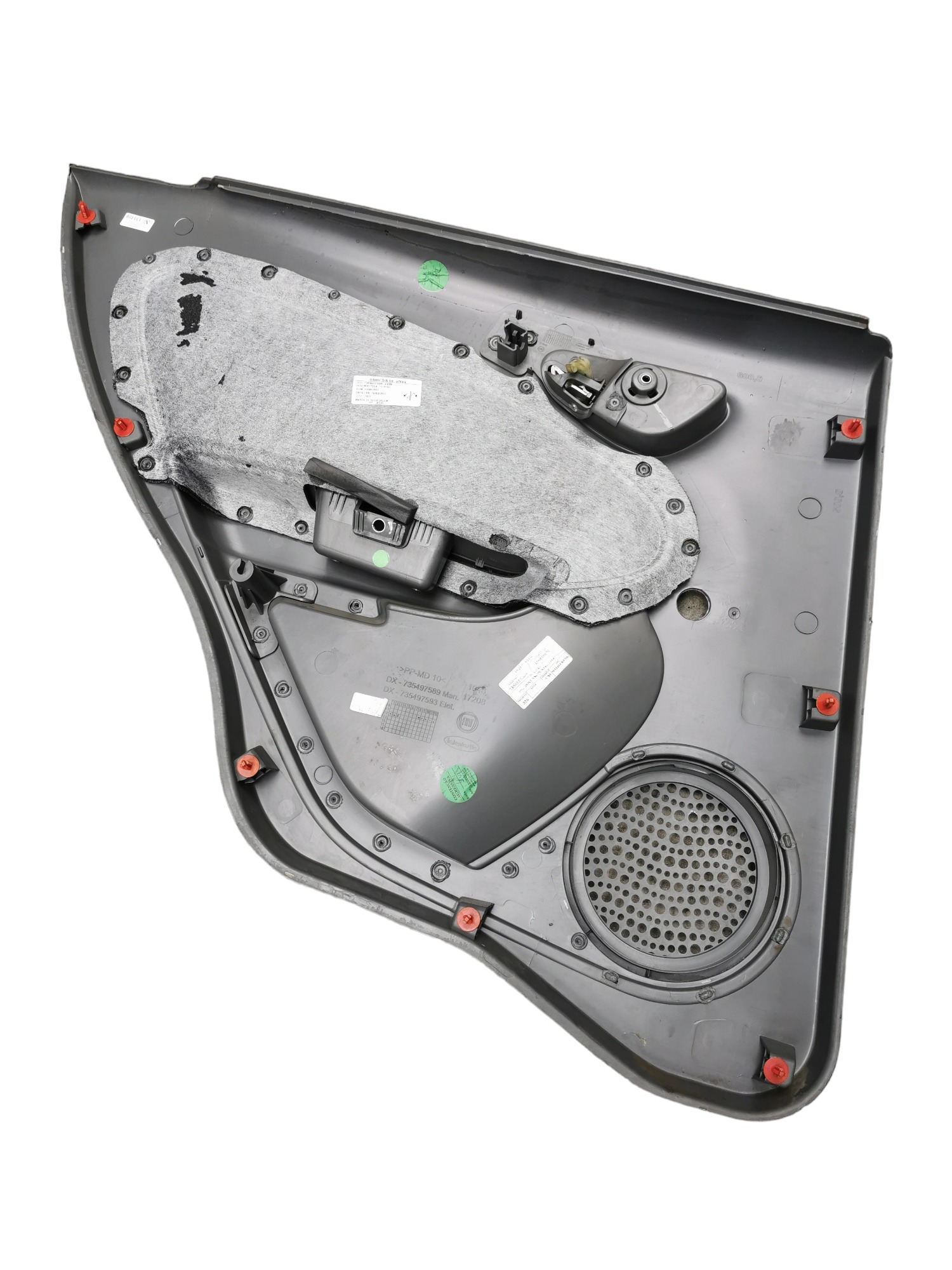 Forro Porta Traseira Direita Fiat Palio Attractive 2012 A1 A1 2