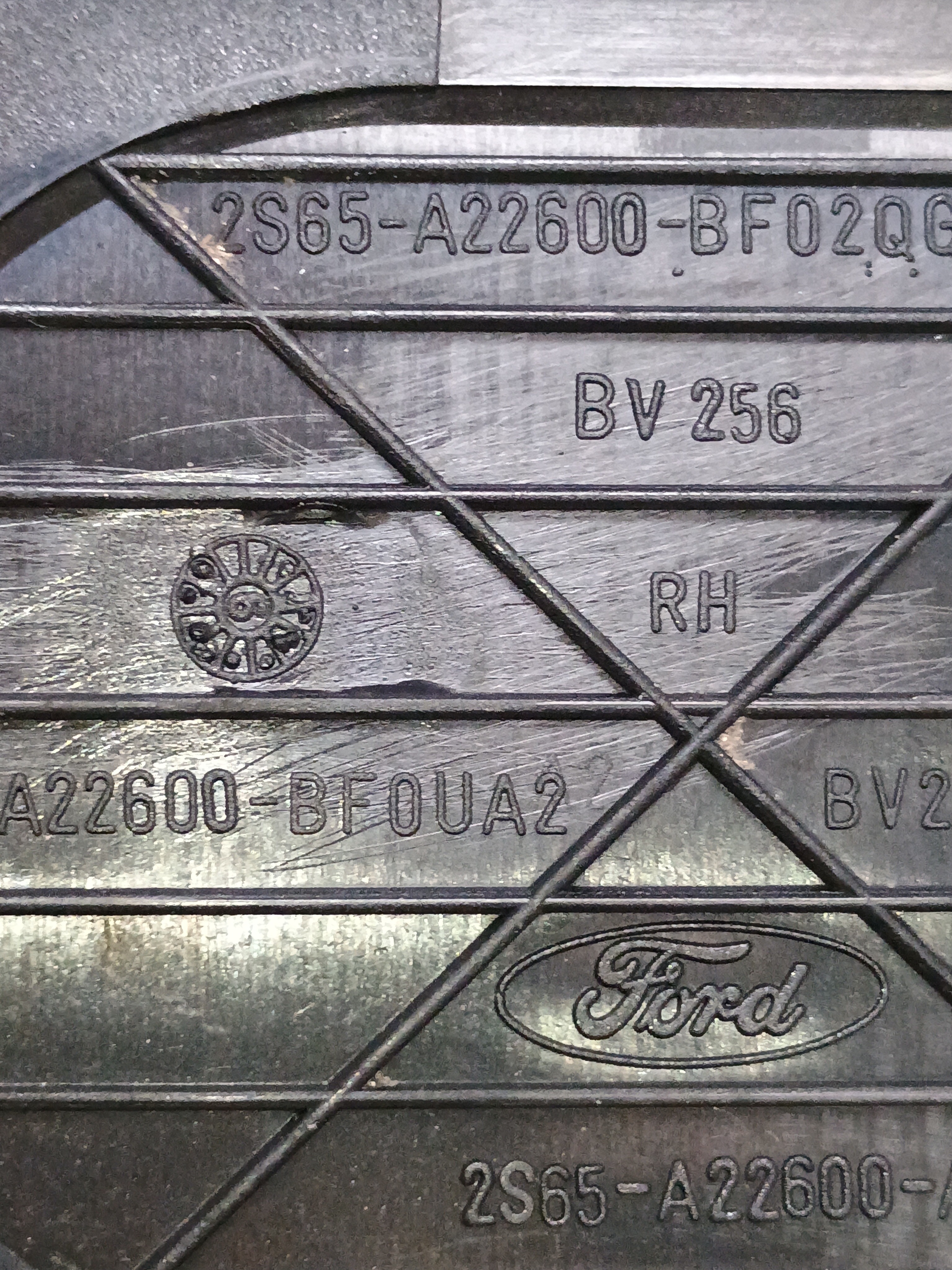 Maçaneta Interna Direita Ford Fiesta 2002 À 2012 2s65a22600 Prata Dianteira/traseira 3