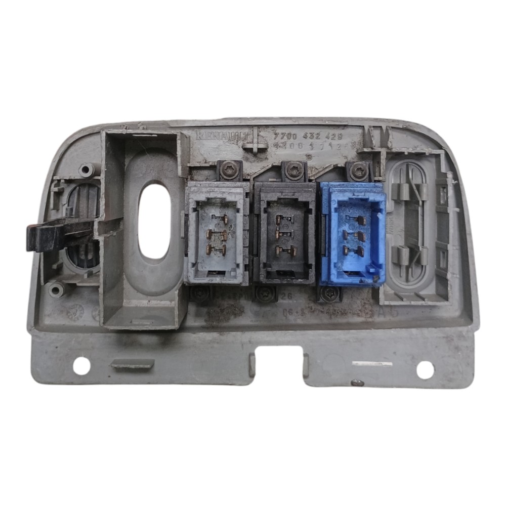 Comando Botão Vidro Elétrico Farol Renault Scenic 2001/2005 3