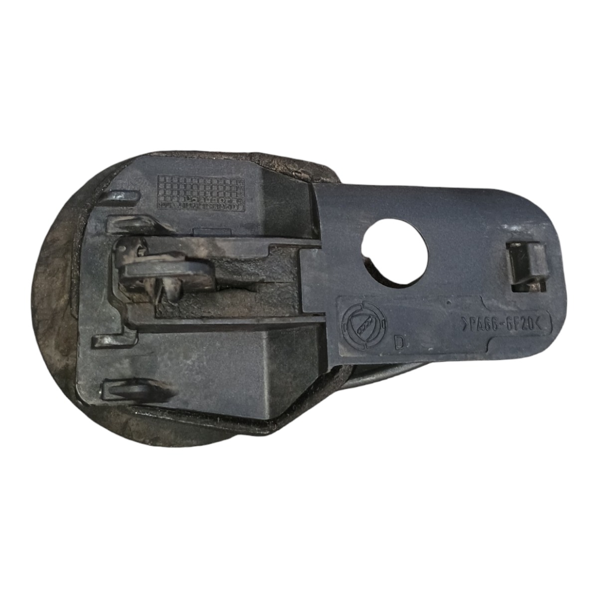 Maçaneta Interna Porta Traseira Direita Fiat Palio 1997 Preto Traseira 2