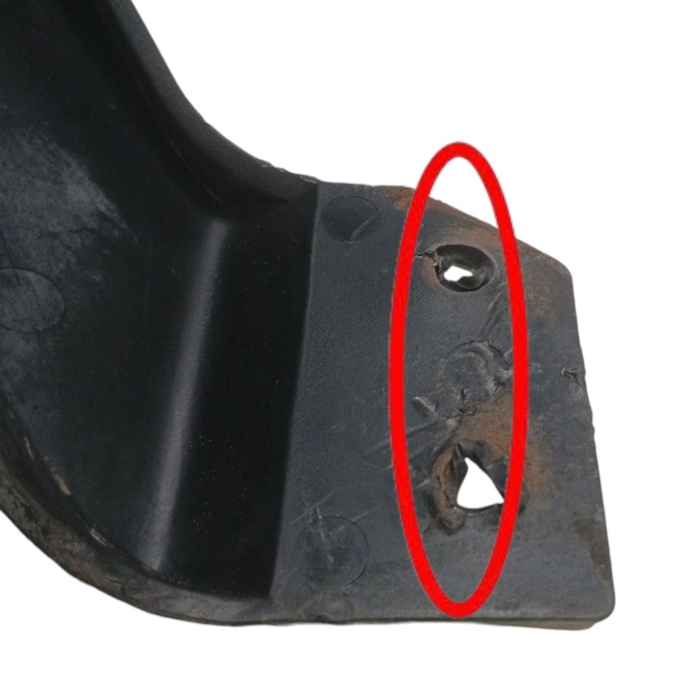 Guia Parachoque Traseiro Esquerdo Ford Ka 1997 *detalhe 8
