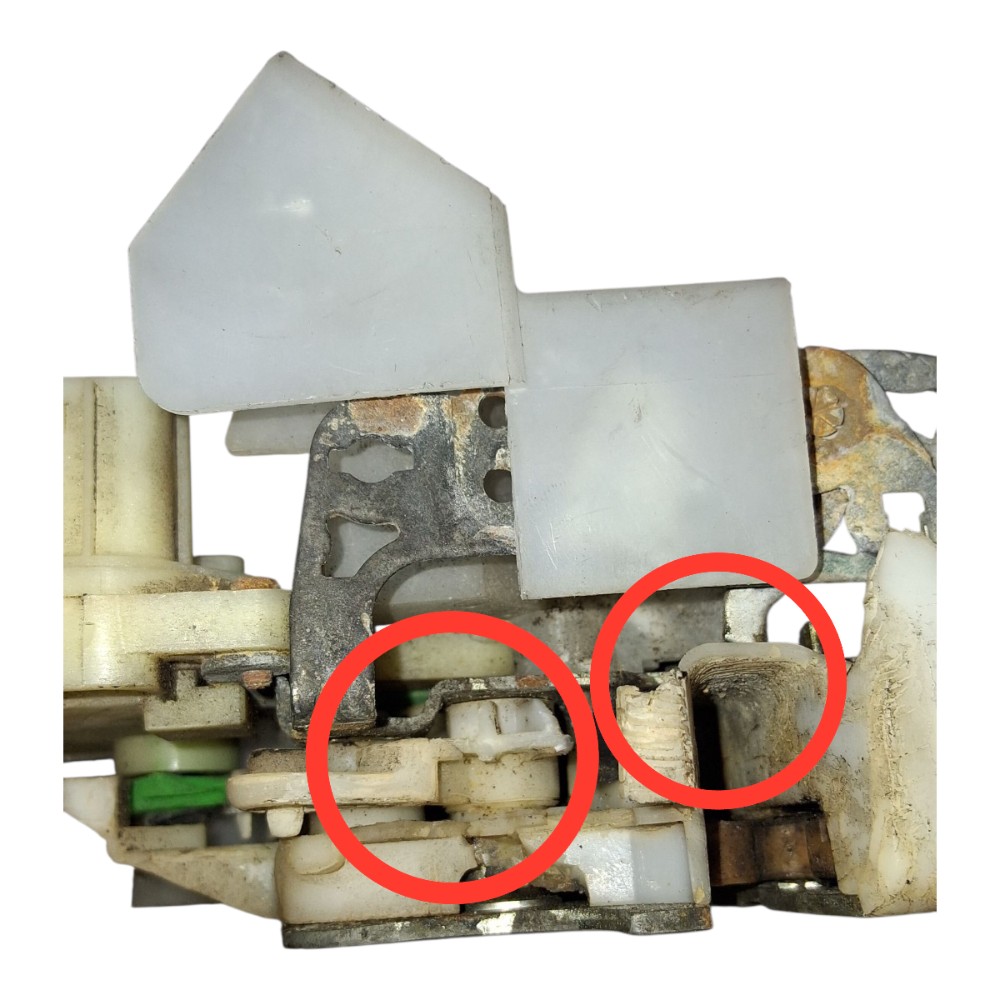 Fechadura Porta Diant Direita Honda Fit 2004 Á 2007 *detalhe 6