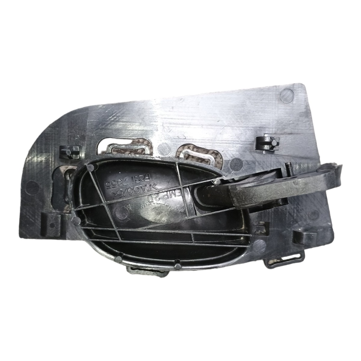 Maçaneta Interna Lado Direito Peugeot 206 207 2008 A 2013 Preto Dianteira 2