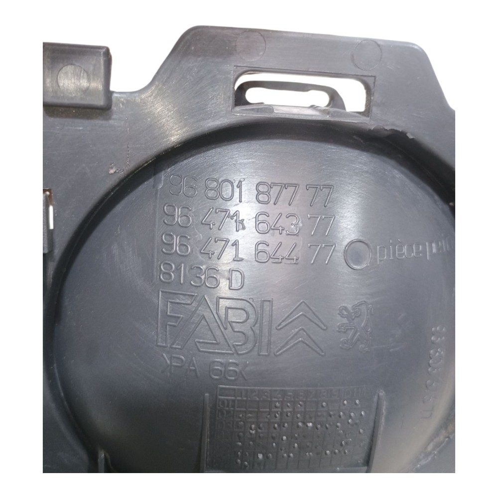 Maçaneta Interna Porta Diant Direita Citroen C3 2004 A 2012 Prata Dianteira 4