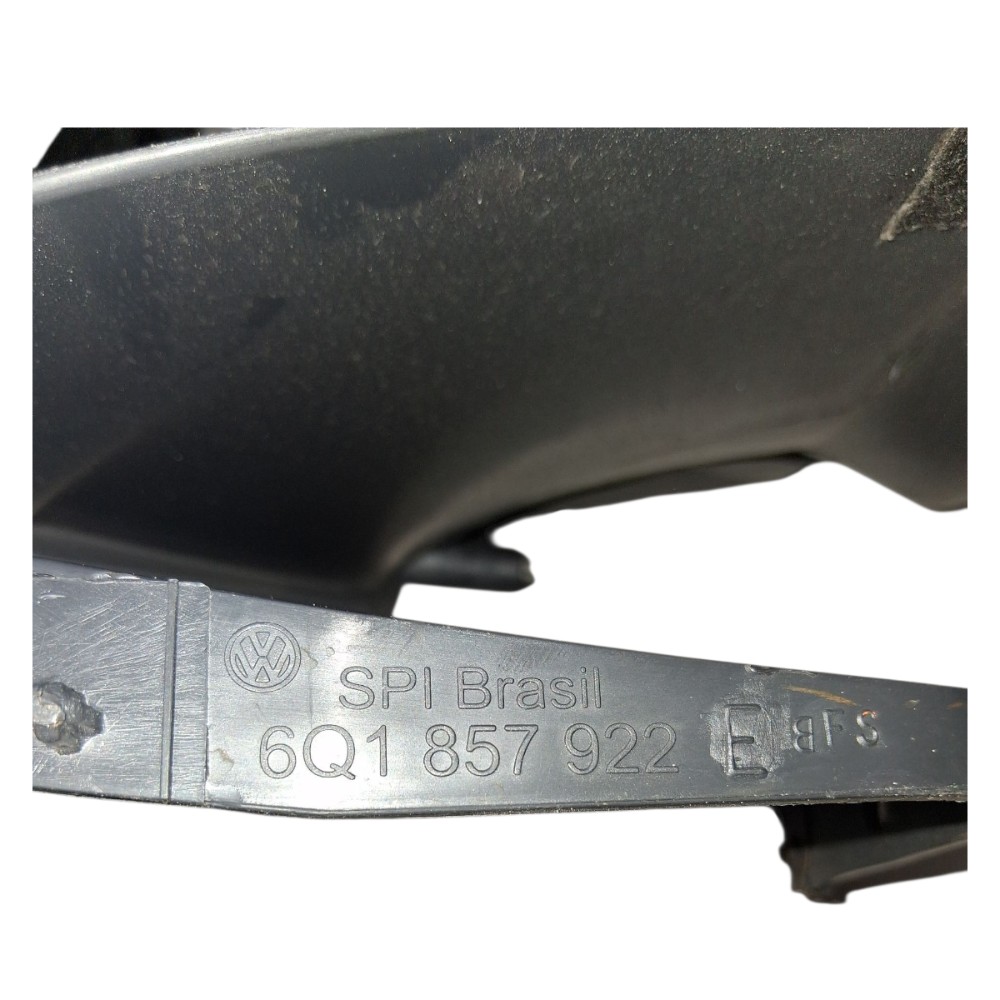Moldura Inferior Esquerda Painel Vw Polo Sedan 1.6 2008 6