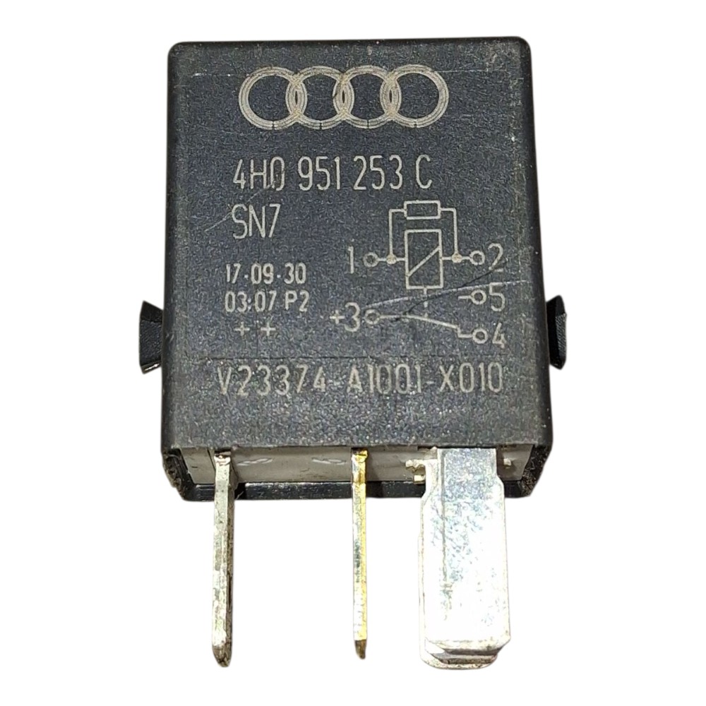 Rele Auxiliar Bomba Combustível Vw Fox 2012 4h0951253c