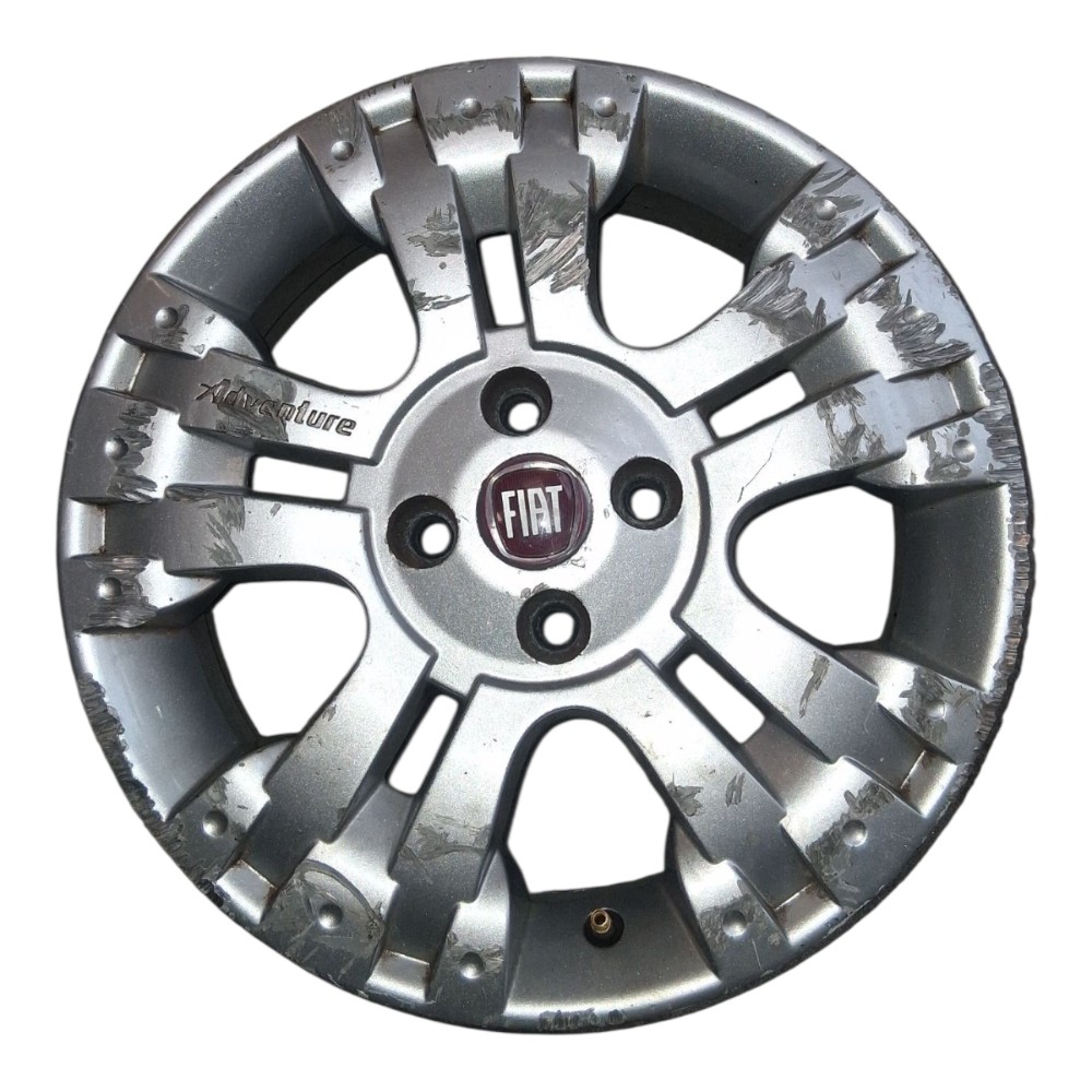 Roda Avulsa Aro 15 Fiat Siena 2010 *detalhes Prata