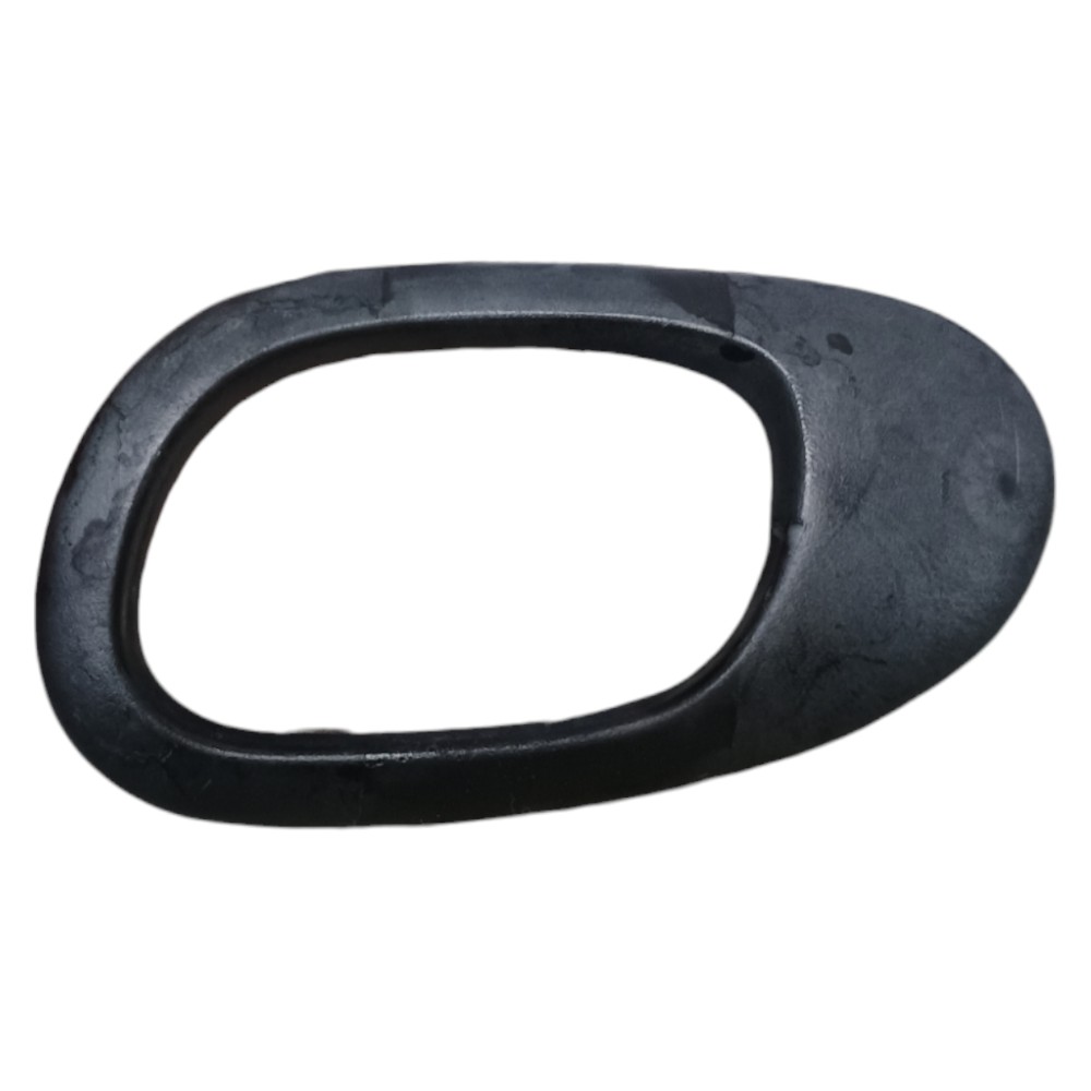Moldura Maçaneta Interna Porta Diant Dire  Peugeot 207 2010 – Preto – Dianteira 1