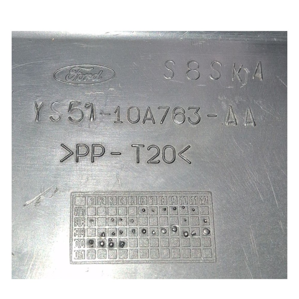 Tampa Caixa Bateria Ford Ka 1996 Á 2005 Ys5110a763aa Detalhe 8