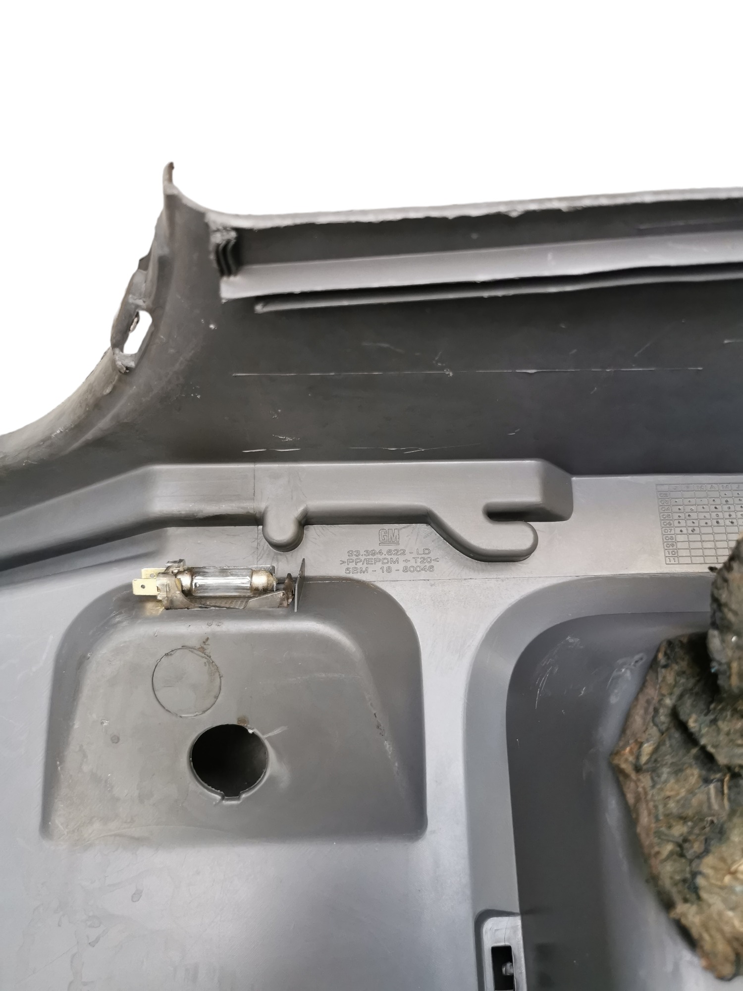 Forro Lateral Direito Suporte Bagagito Meriva 2007 A 2018 3