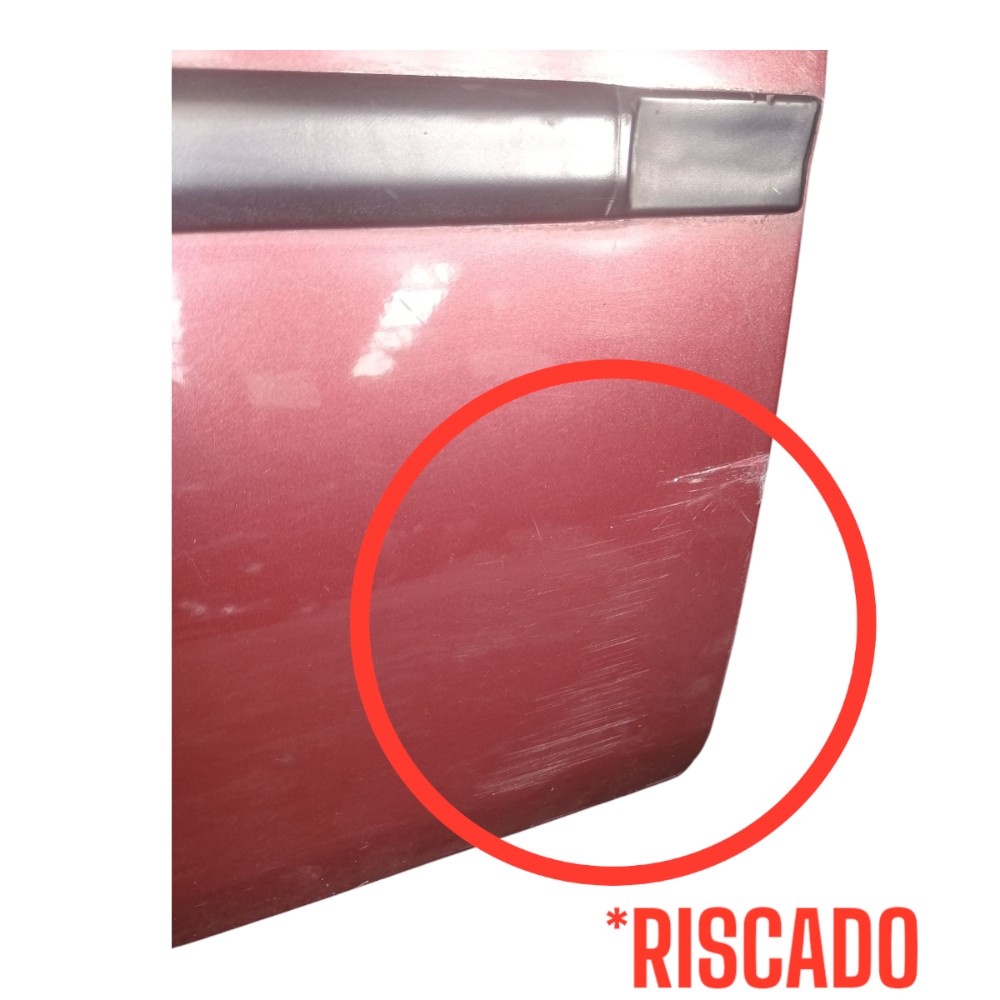 Porta Dianteira Direita Fiat Tipo 1993 À 1997 *detalhes  Dianteira Direita Vermelho 6