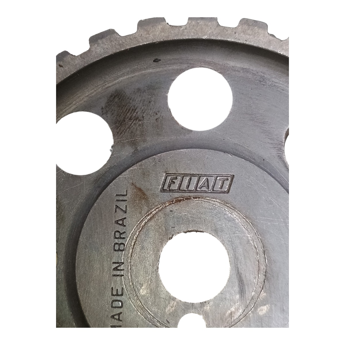 Polia Dentada Comando  Auxiliar Fiat Fiorino Uno 1995 4