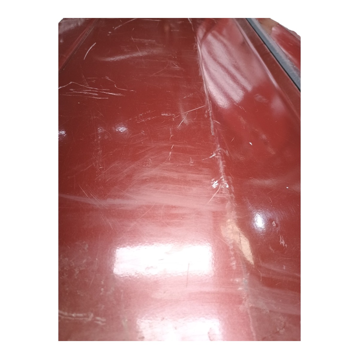 Porta Dianteira Direita Fiat Uno 1993 Dianteira Direita Vermelha 4