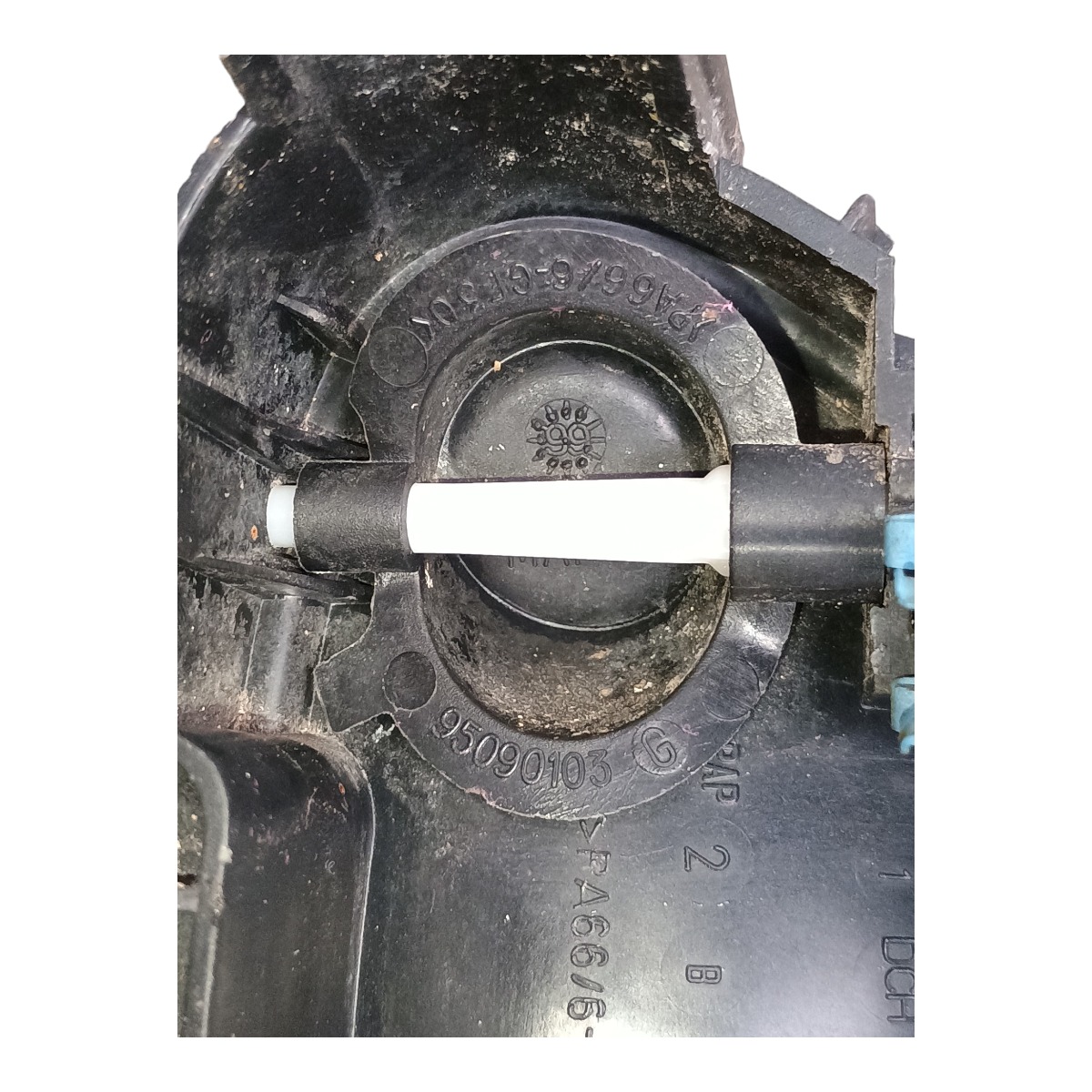 Maçaneta Interna Lado Direito Citroen Xsara 1986 A 2002 Preto Dianteira/traseira 4
