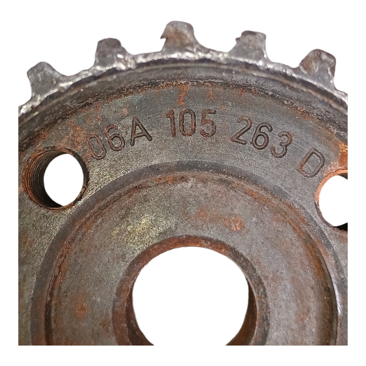 Polia Virabrequim Vw Jetta Audi A3 1999 A 2005 06a105263d 4