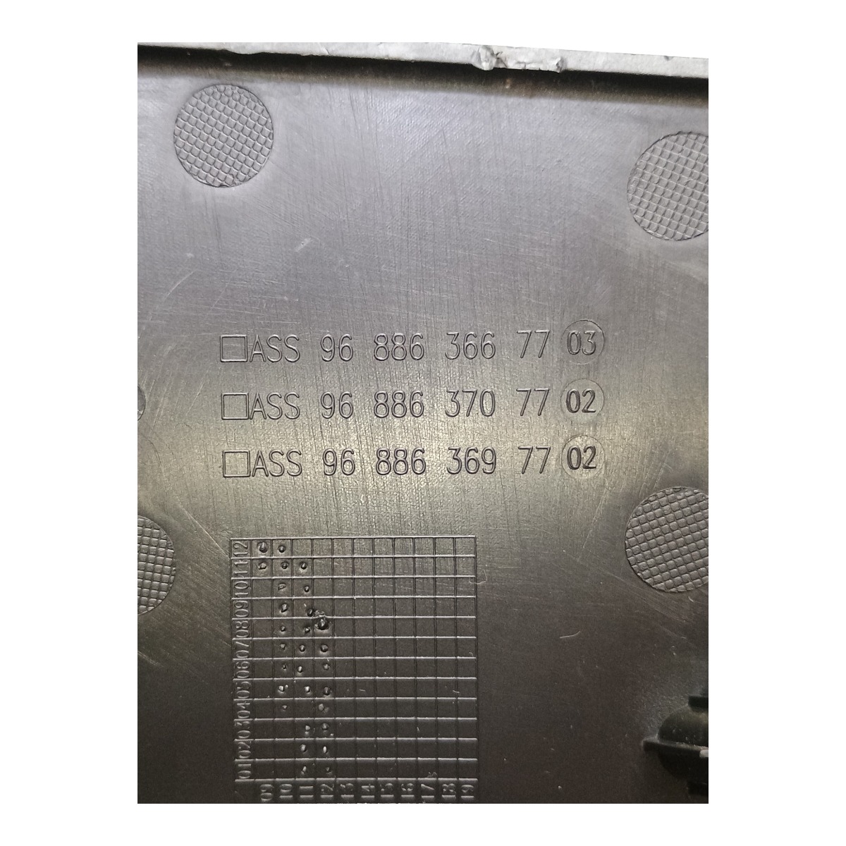 Moldura Inferior Coluna Direção Citroen C3 Picasso 2013 8