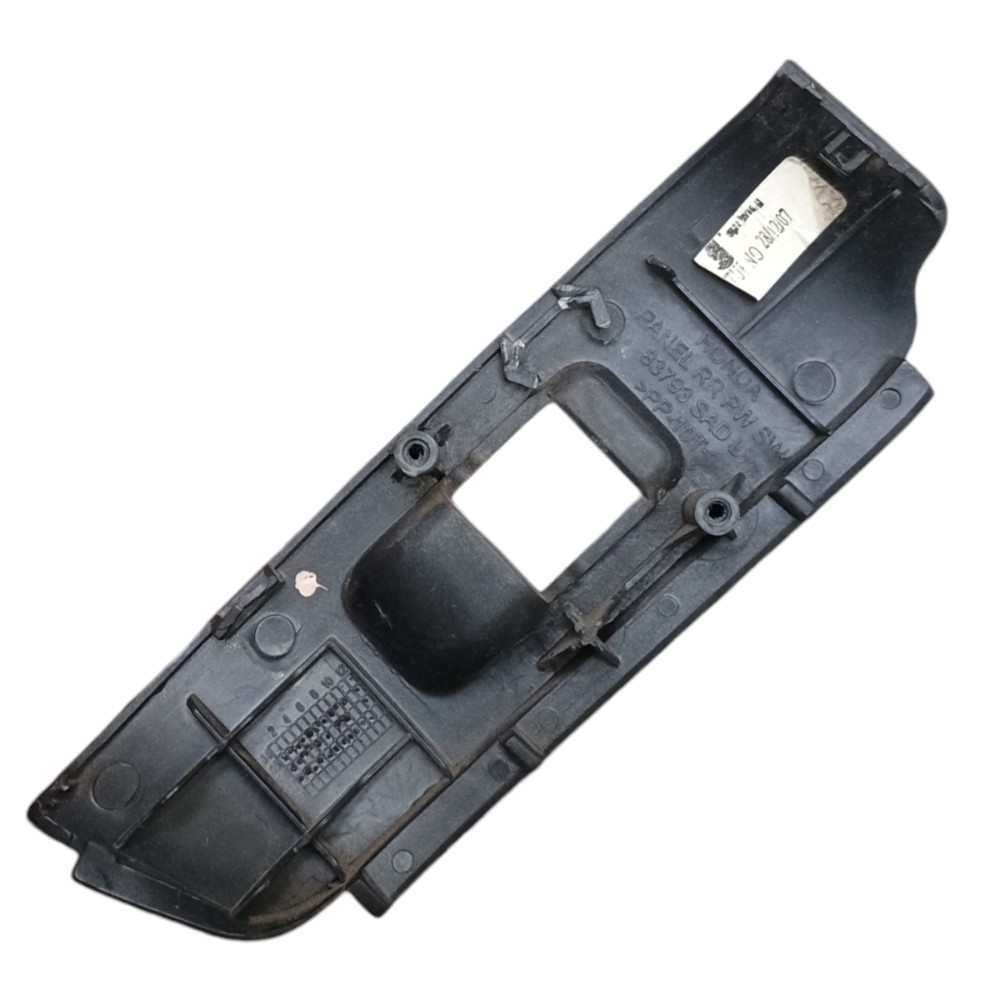 Moldura Botão Vidro Elétrico Tras Esquerdo Honda Fit 2008 2