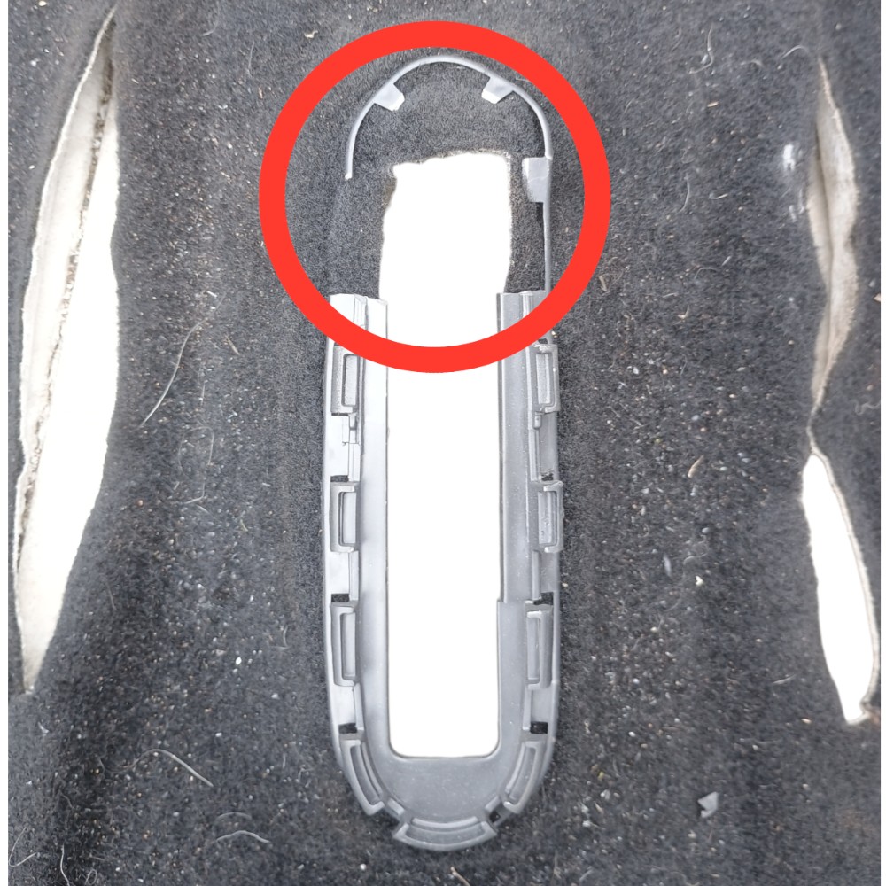 Carpete Assoalho Vw Voyage 1.6 2022 *detalhe 7