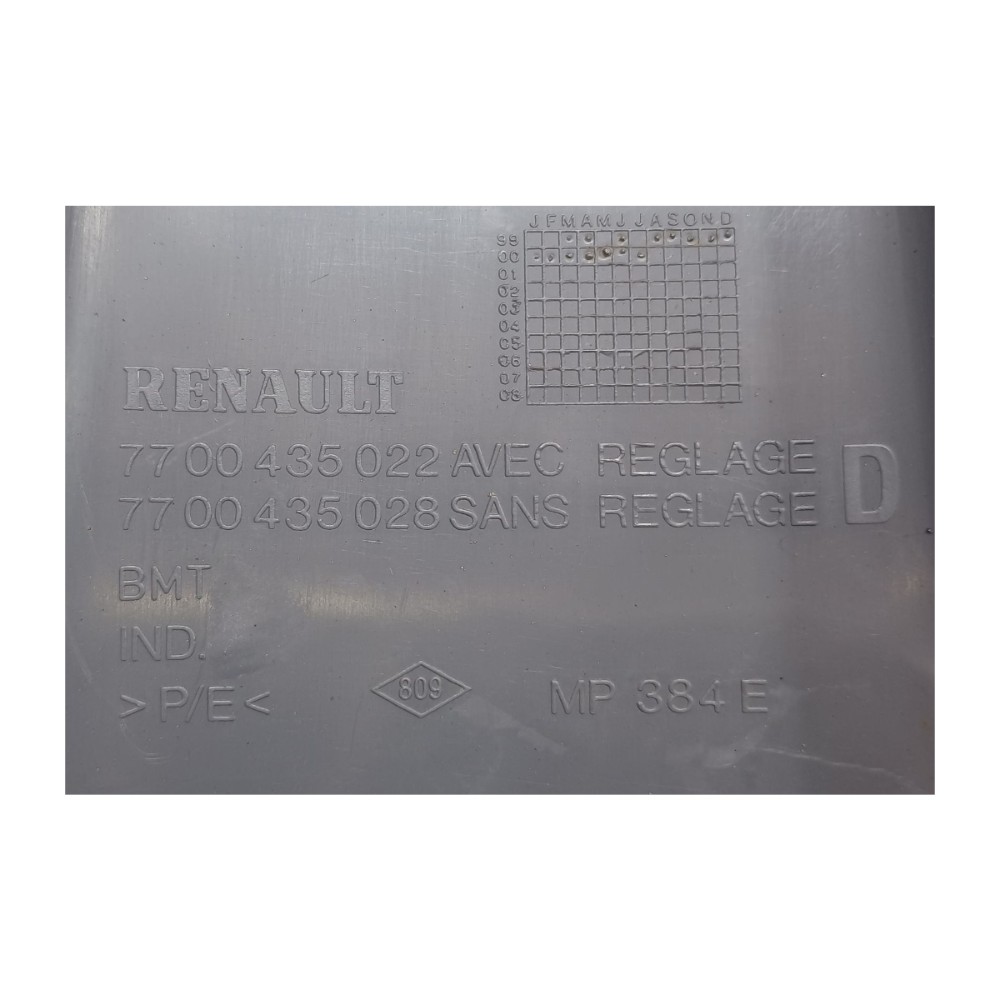 Moldura Coluna Central Direita Renault Clio 2001 A 2015 4