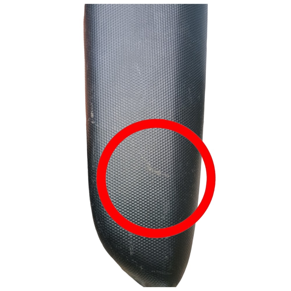 Moldura Puxador Porta Tras Dir Honda Fit 2008 Com Detalhes  Preto 7