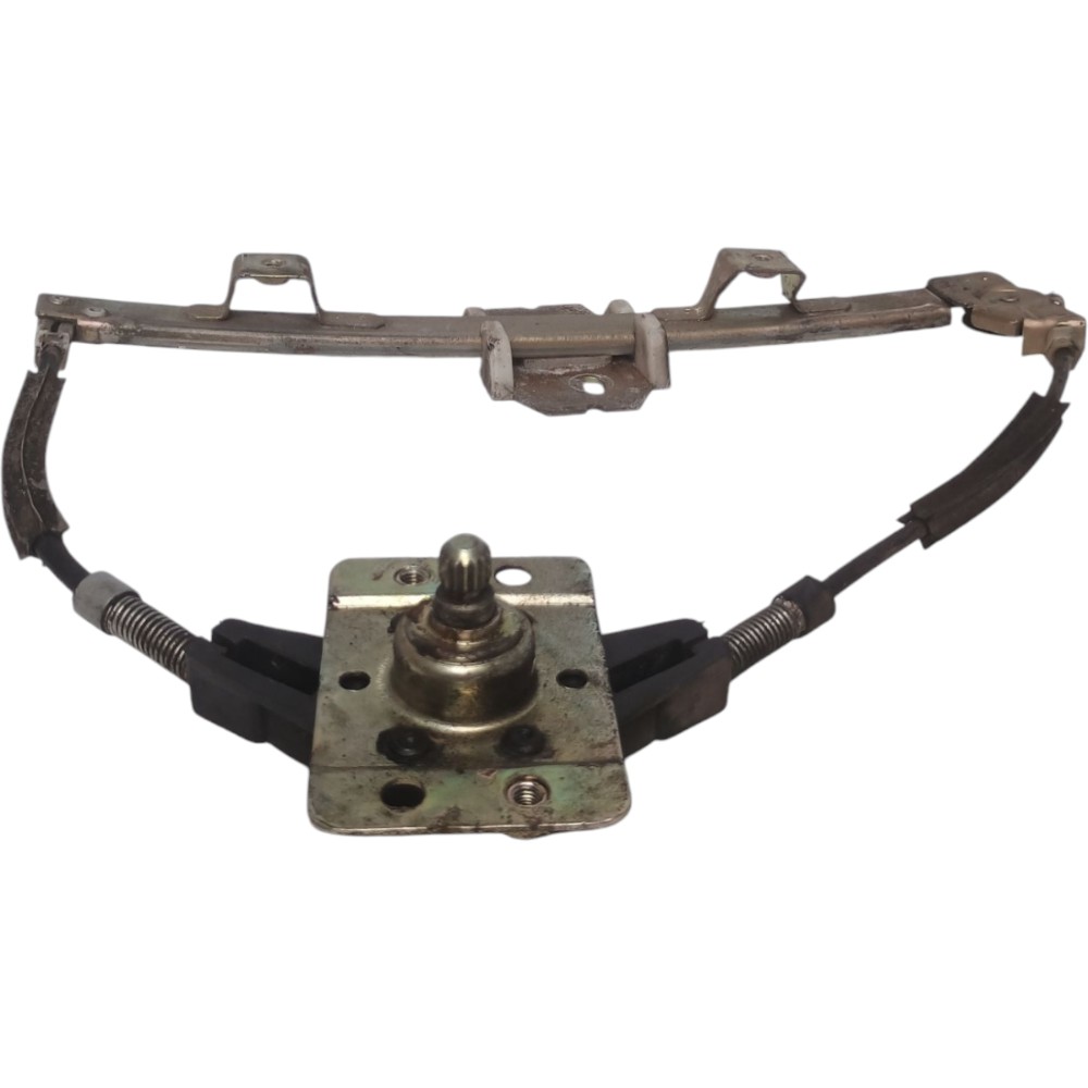 Maquina Vidro Manual Porta Tras Esq Fiat Uno 1995 A 2013 3