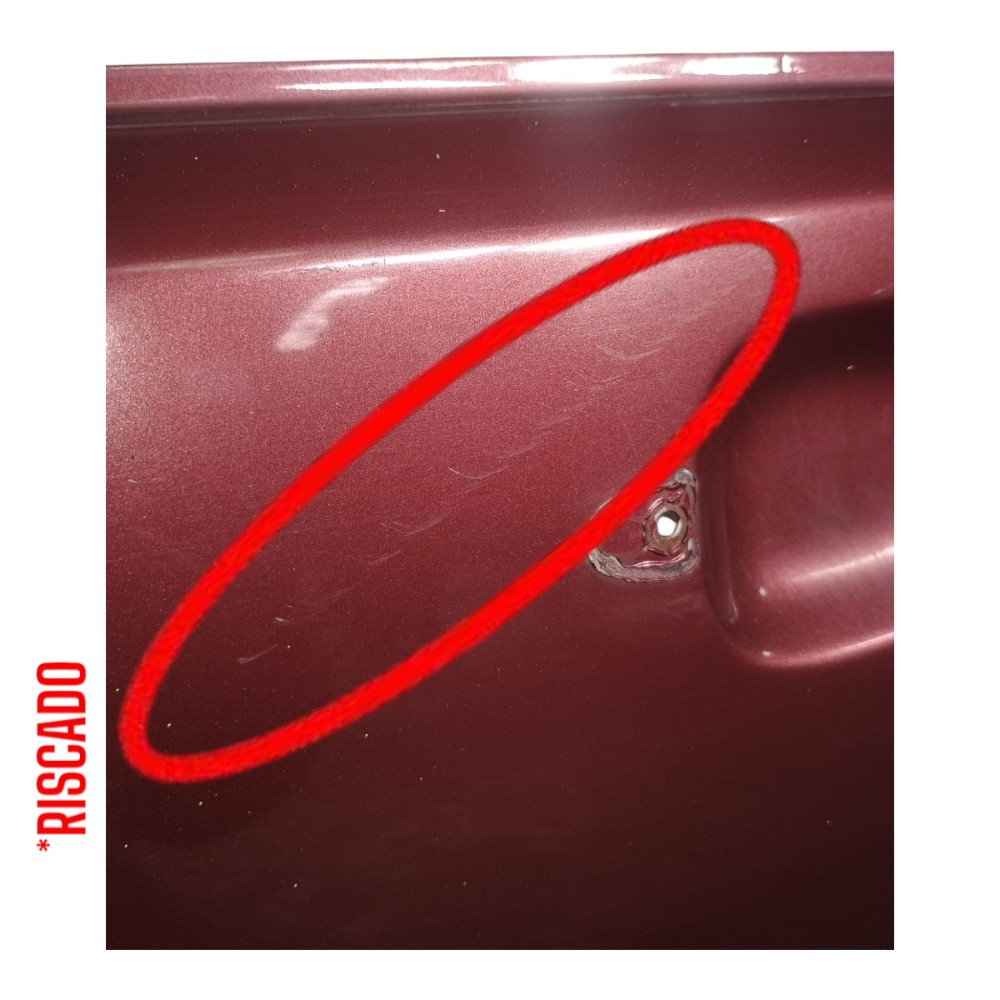 Porta Dianteira Esquerda Fiat Tipo 1993 À 1997 *detalhes  Dianteira Esquerda Vermelha 4